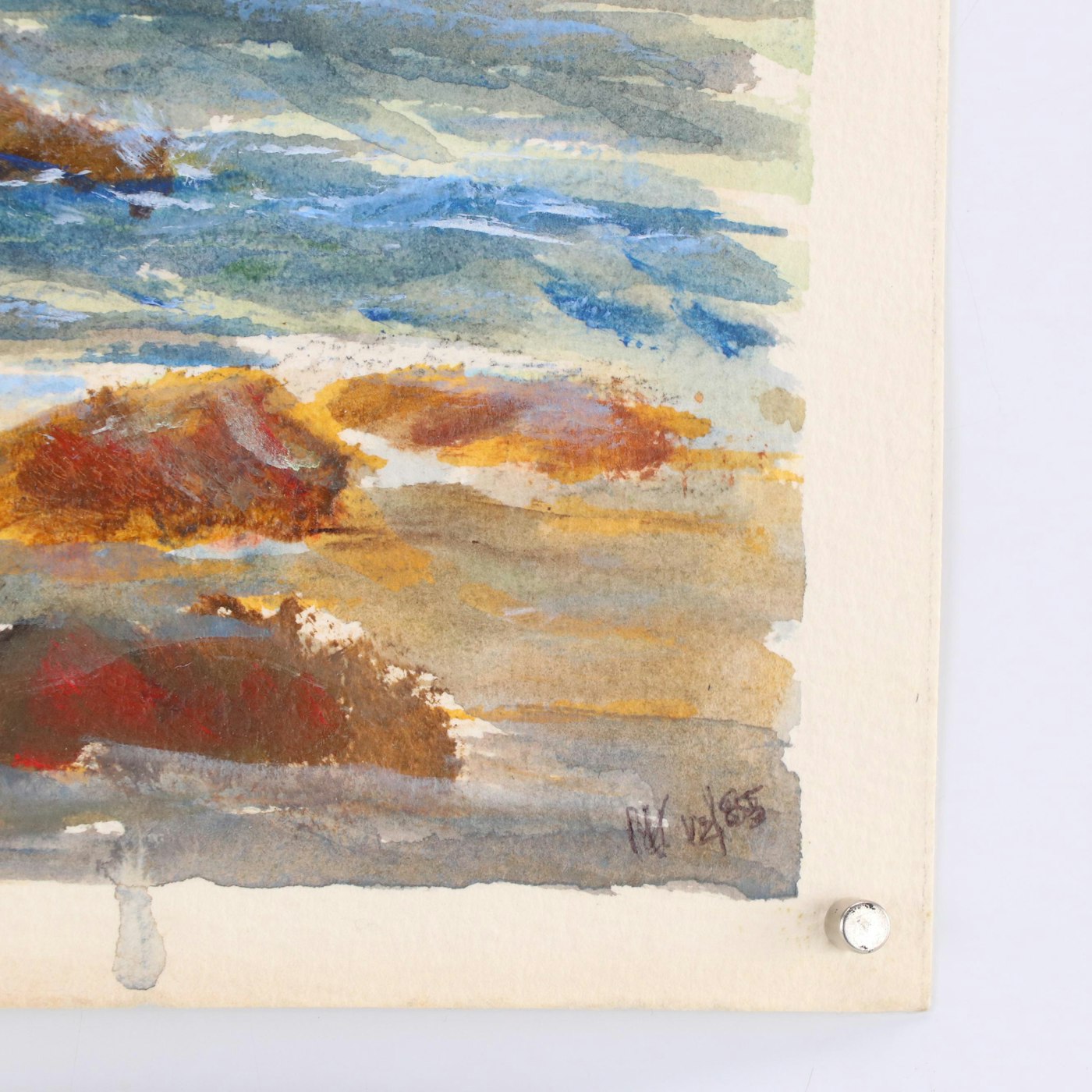 Deborah Kriger Landscape Watercolor and Oil Paintings, Late 20th ...