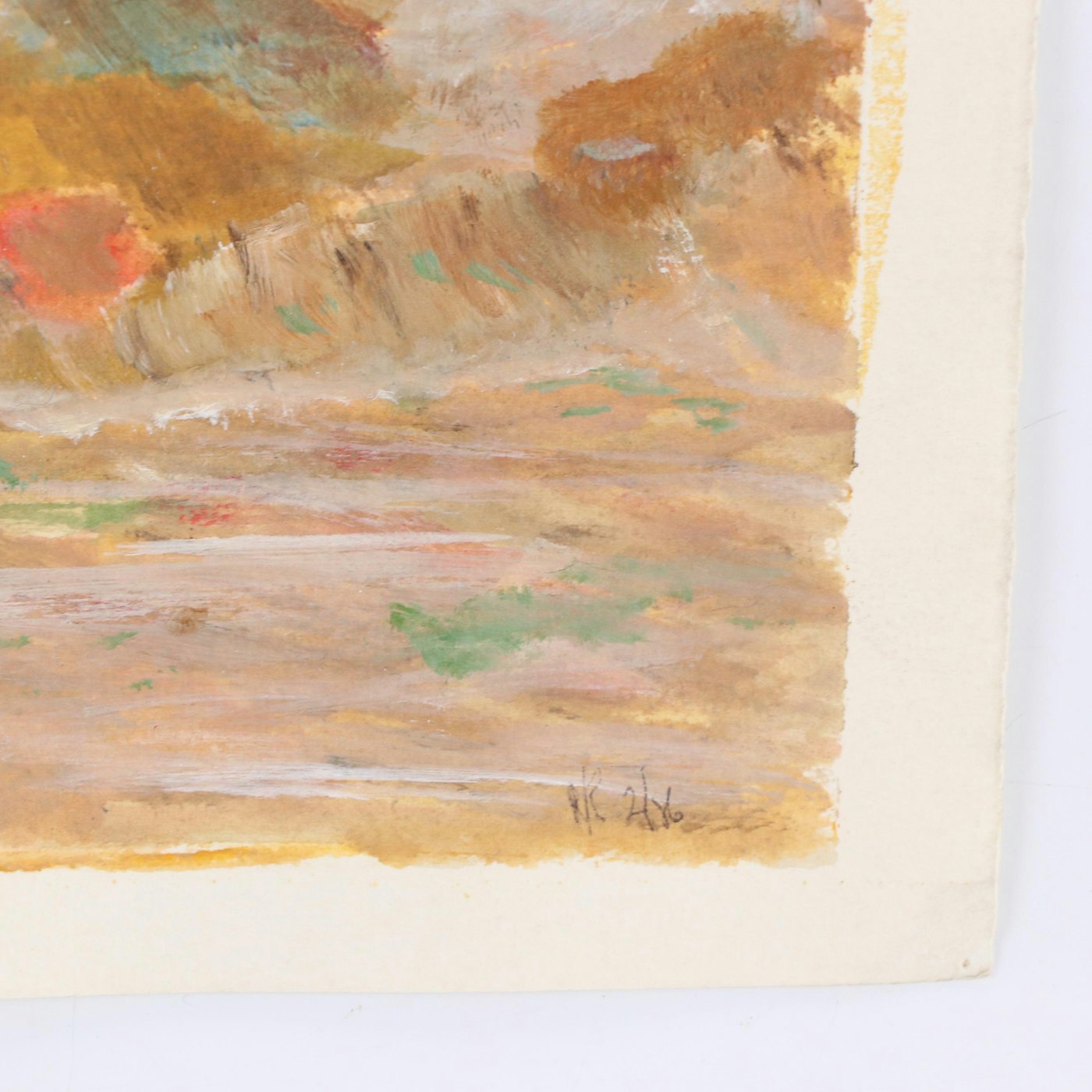 Deborah Kriger Landscape Watercolor and Oil Paintings, Late 20th ...