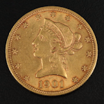 1901 Liberty Head $10 Gold Coin
