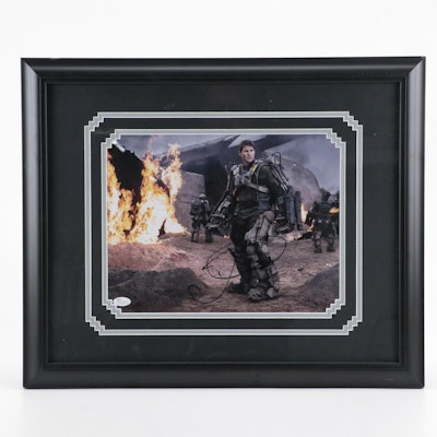 Tom Cruise Signed "Edge Of Tomorrow" Framed and Matted Print