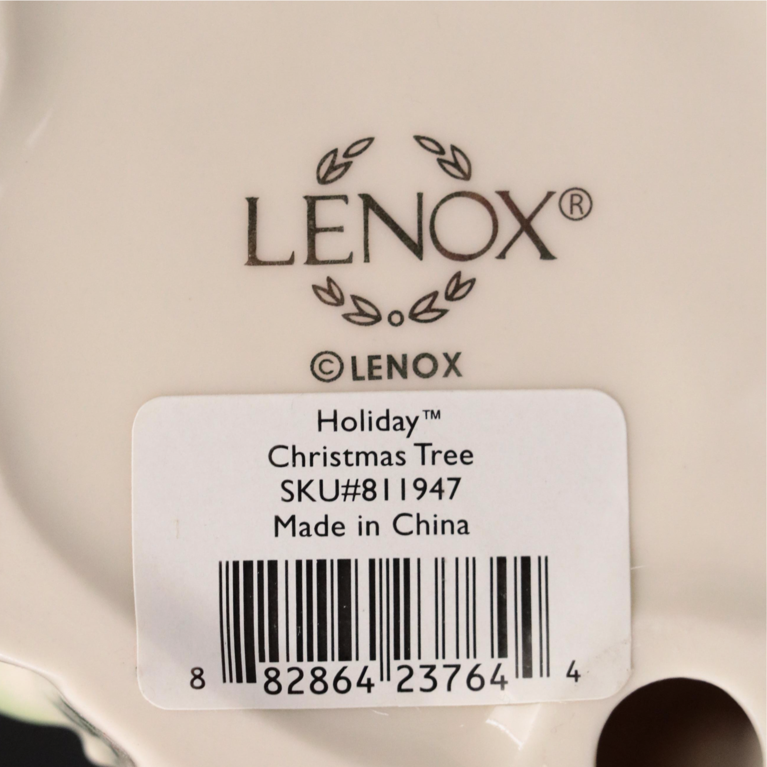 Lenox "Holiday" Porcelain with More Porcelain and Glass Christmas Tree Figurines