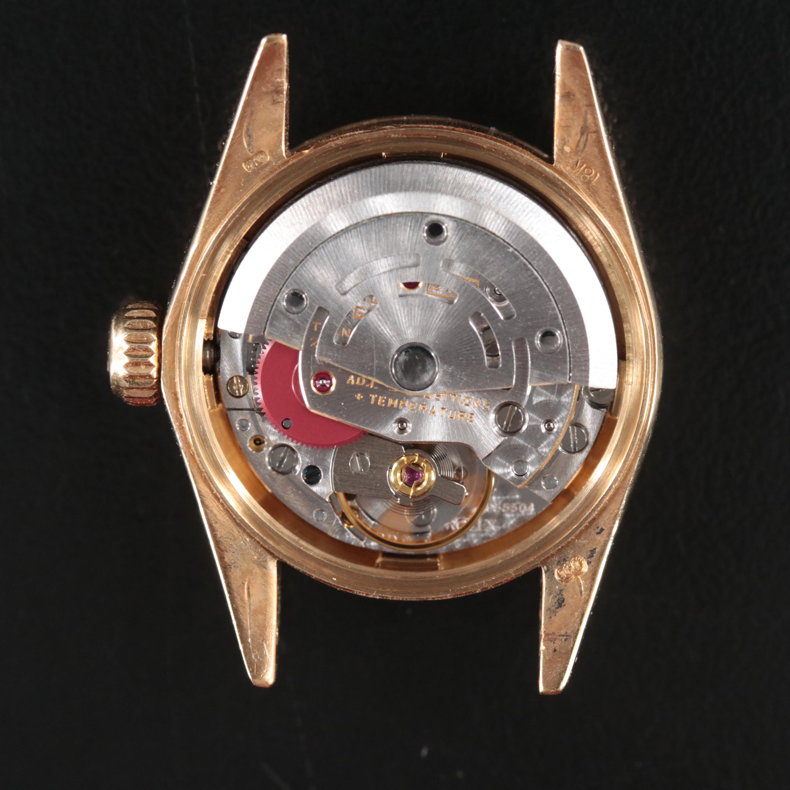 Rolex Oyster Perpetual 18K Yellow Gold 26MM Automatic Watch