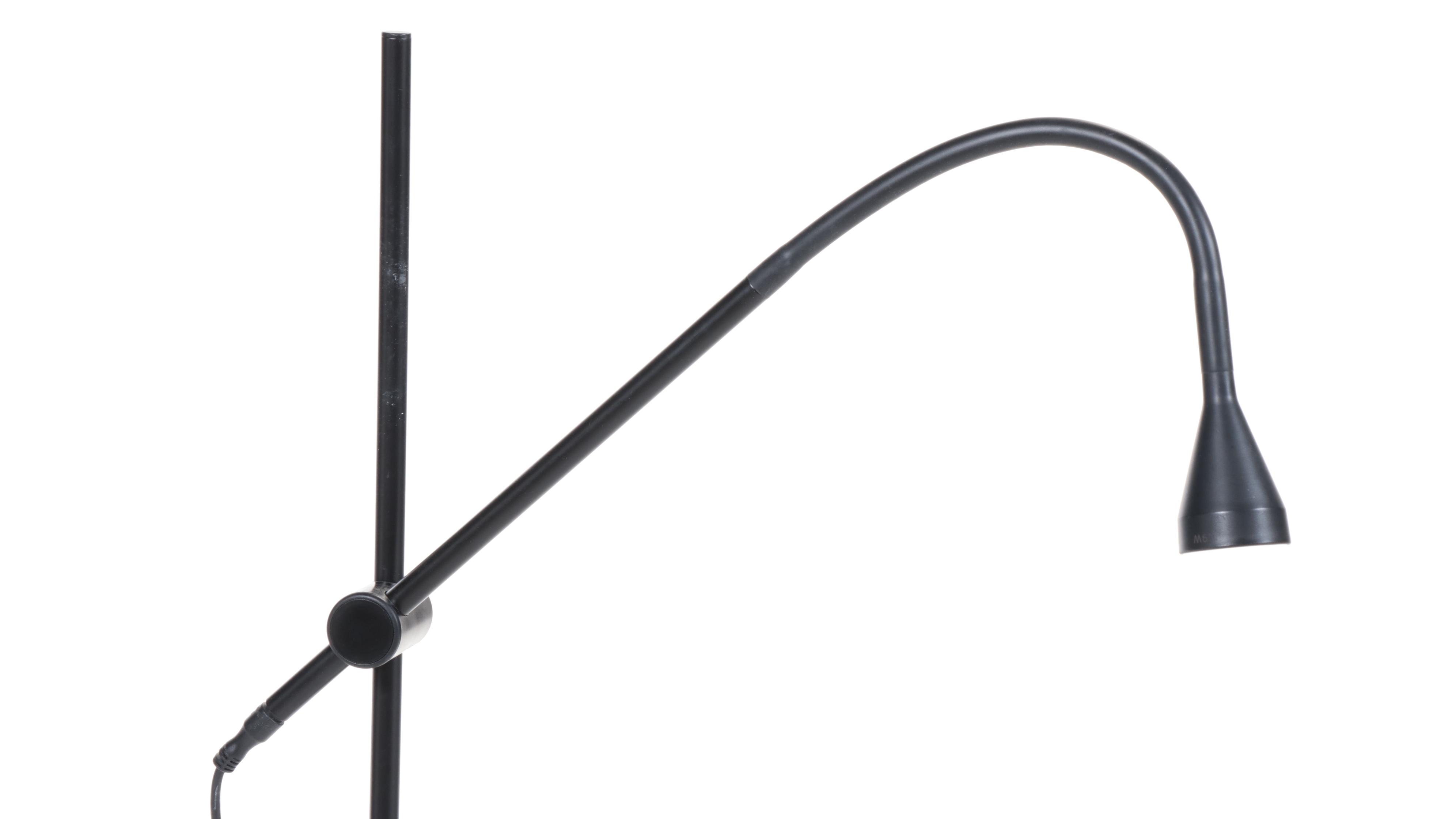 Halogen Cantilever Floor Task Lamp With Halogen Desk Lamp, Contemporary