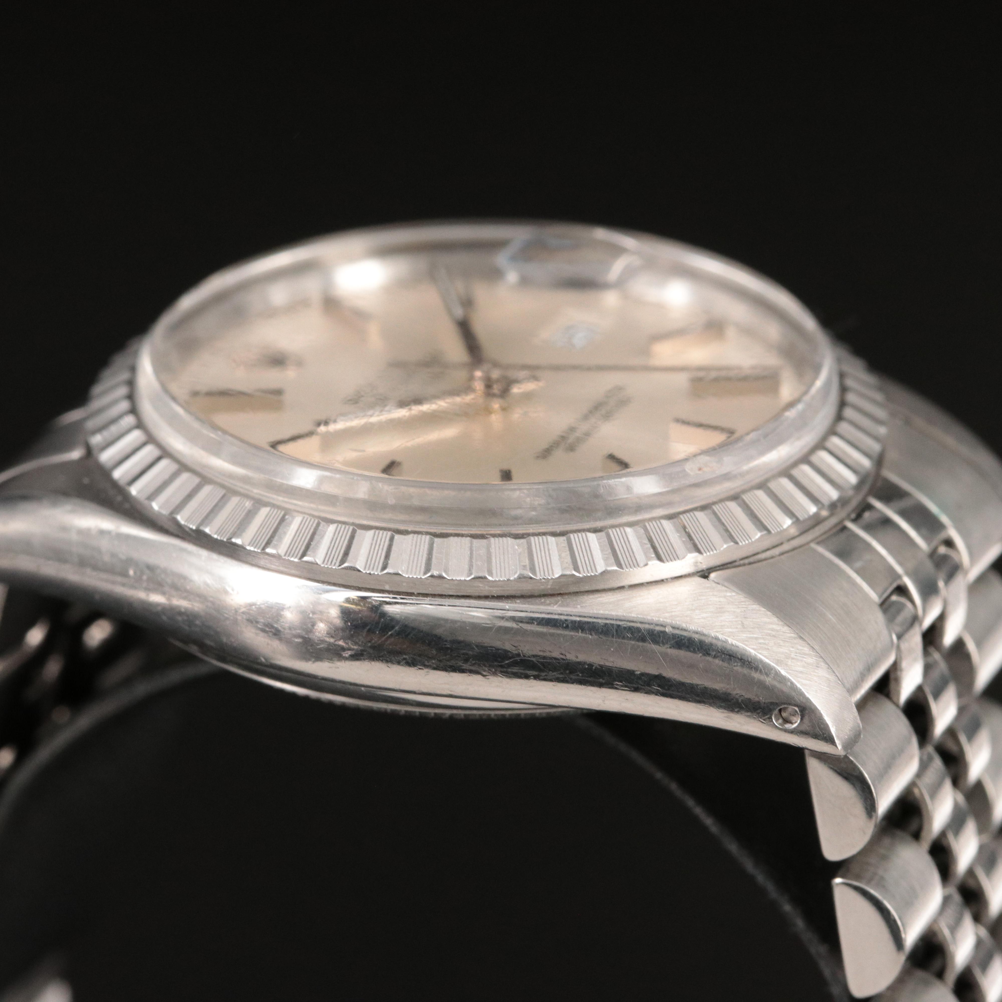 1984 Rolex Datejust Stainless Steel Automatic Watch