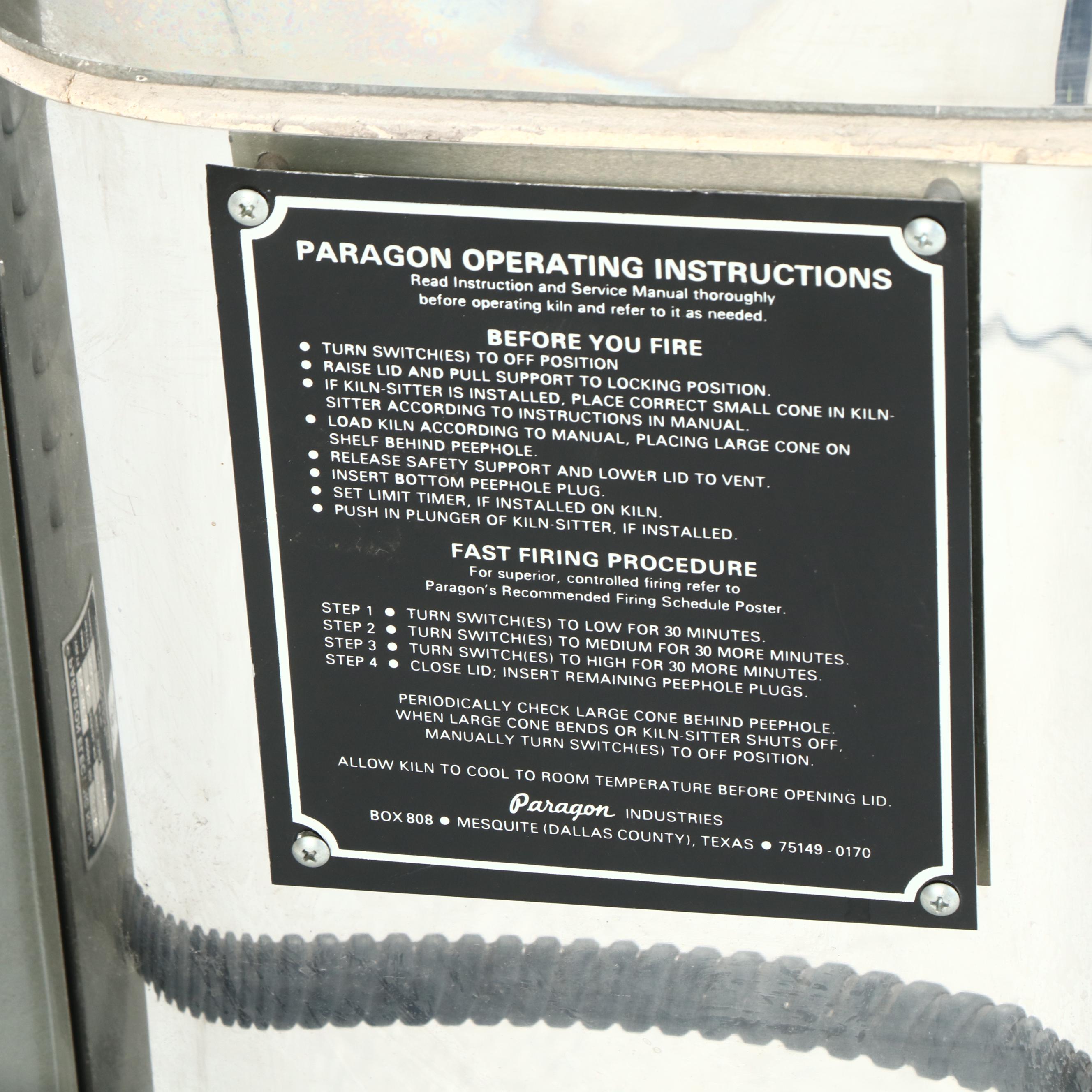 Paragon Model LT-3 High Fire Kiln