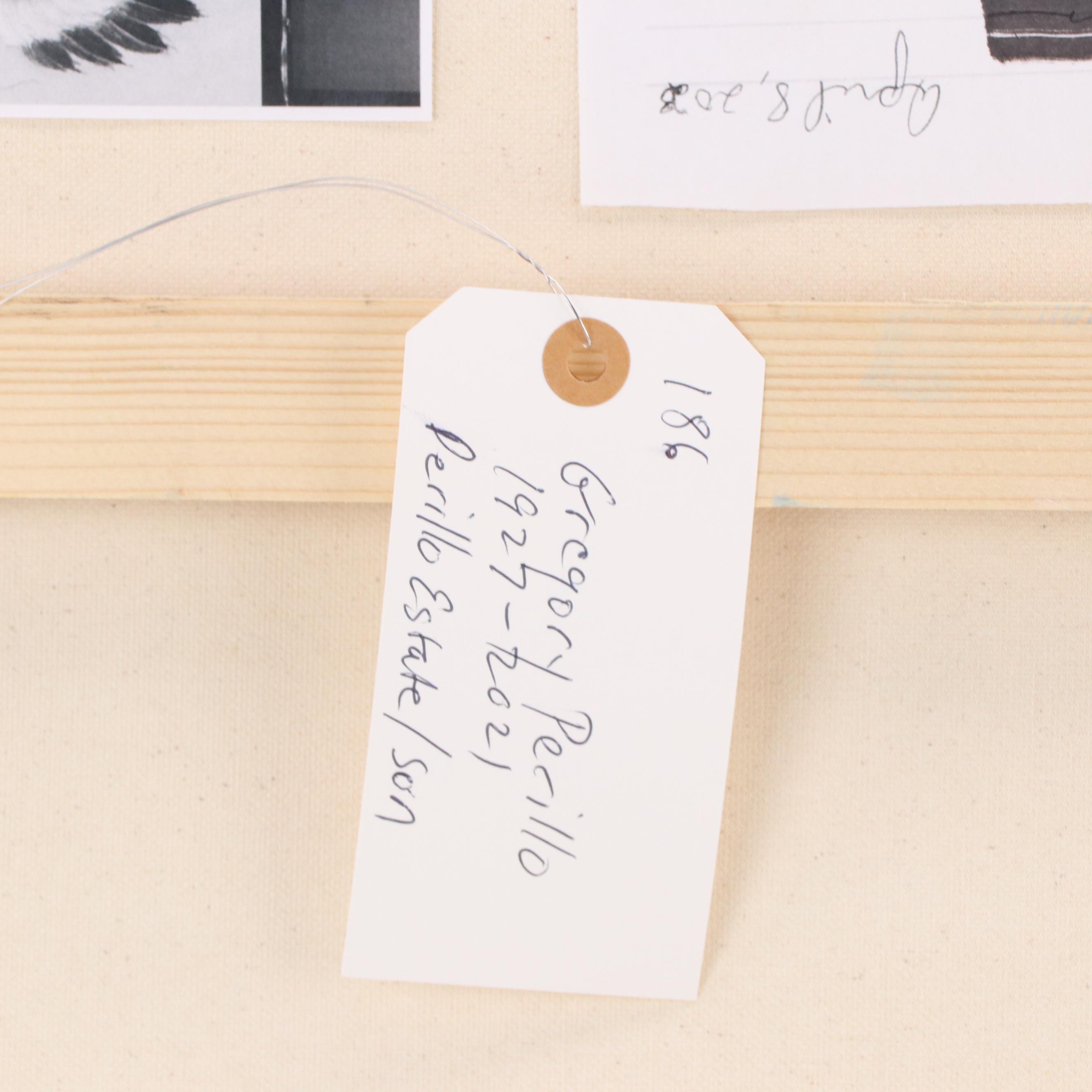 Gregory Perillo Oil Painting of Horses Running on Beach