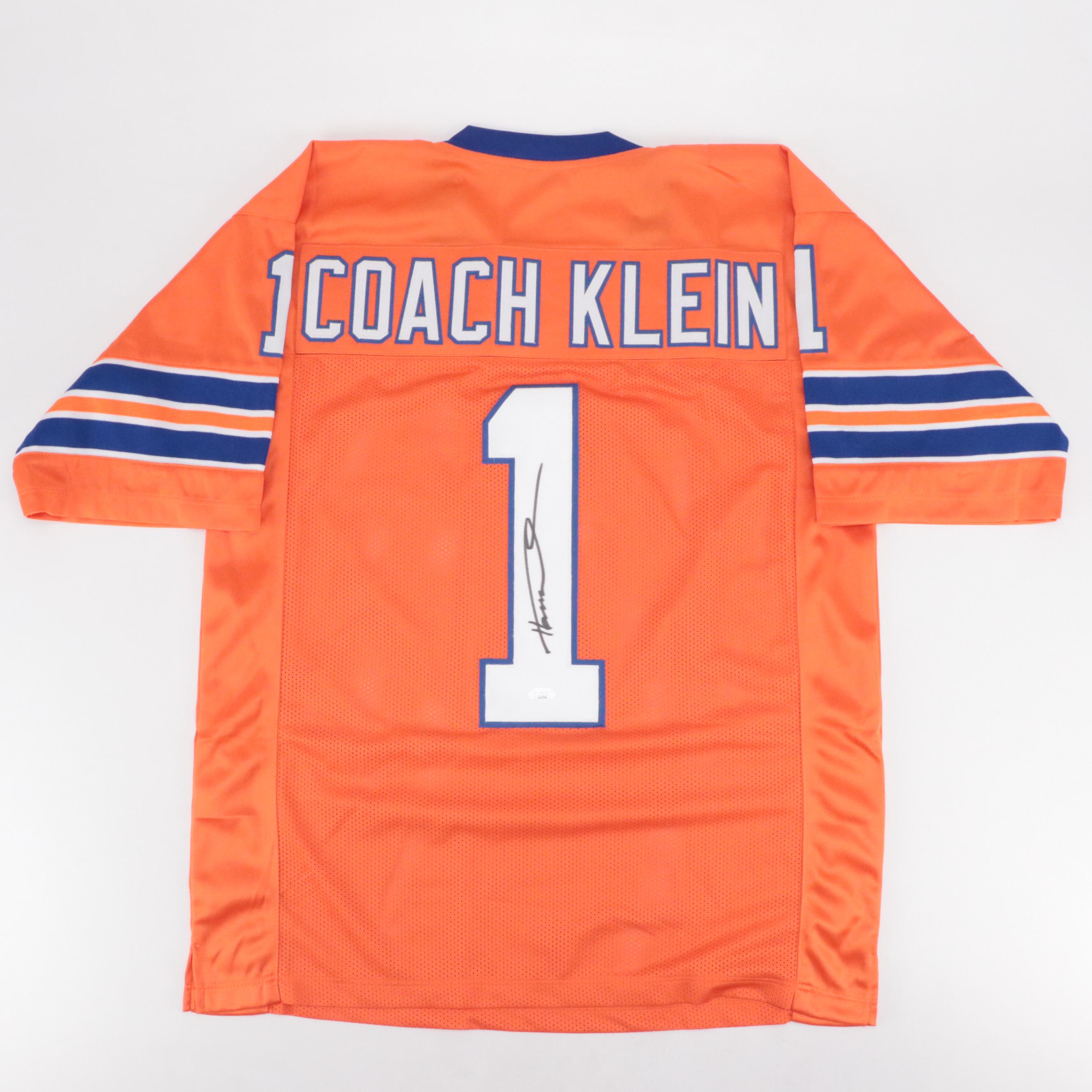 Henry Winkler Signed "The Waterboy" Coach Klein Football Jersey