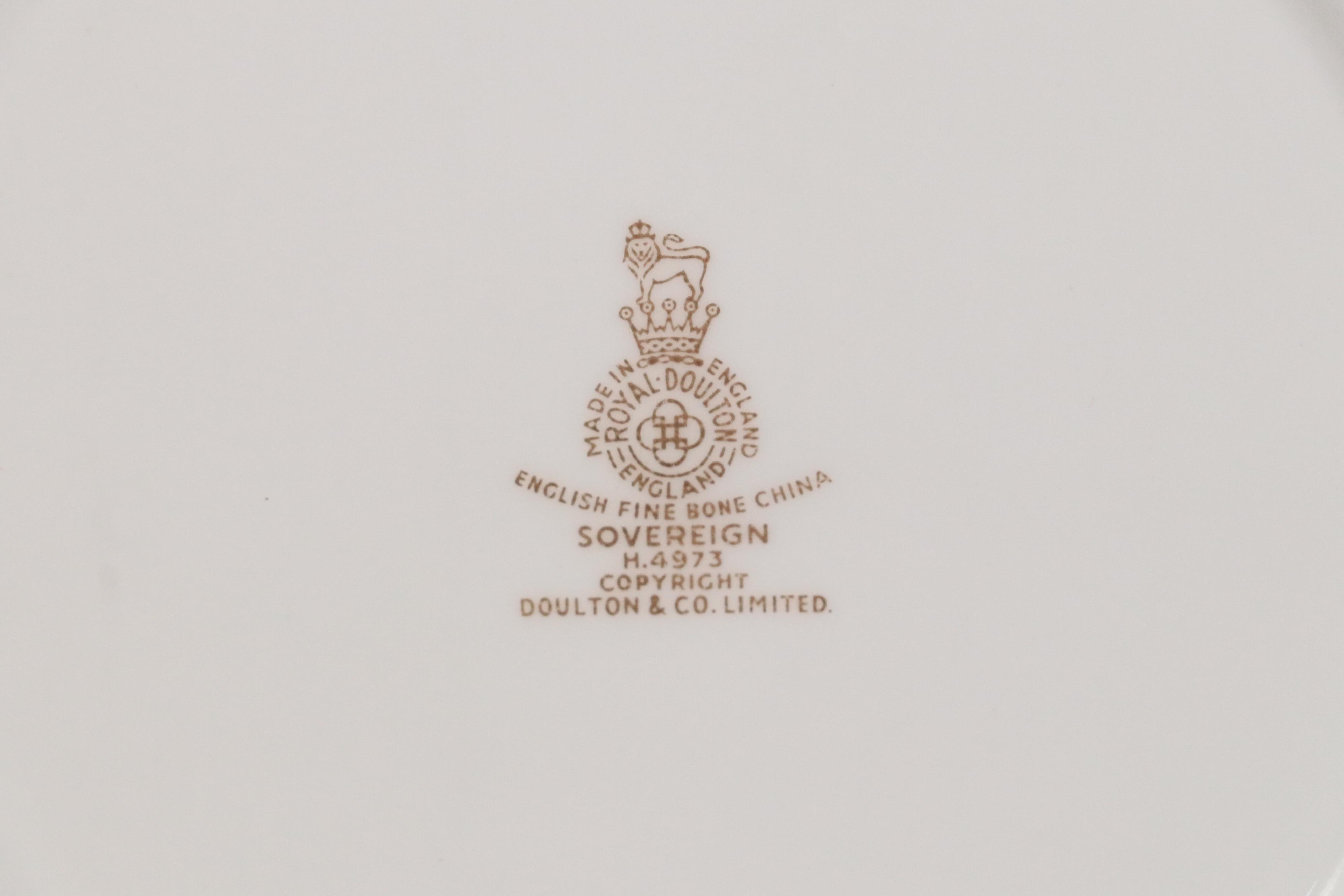 Large Set of Royal Doulton "Sovereign" China