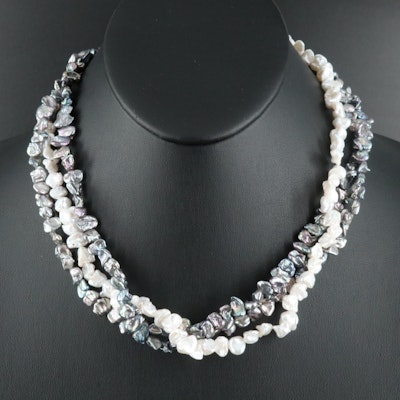 Pearl Torsade Necklace