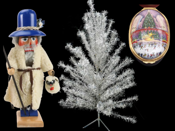 Christmas & Holiday Decor To Include Halcyon Days Enamels