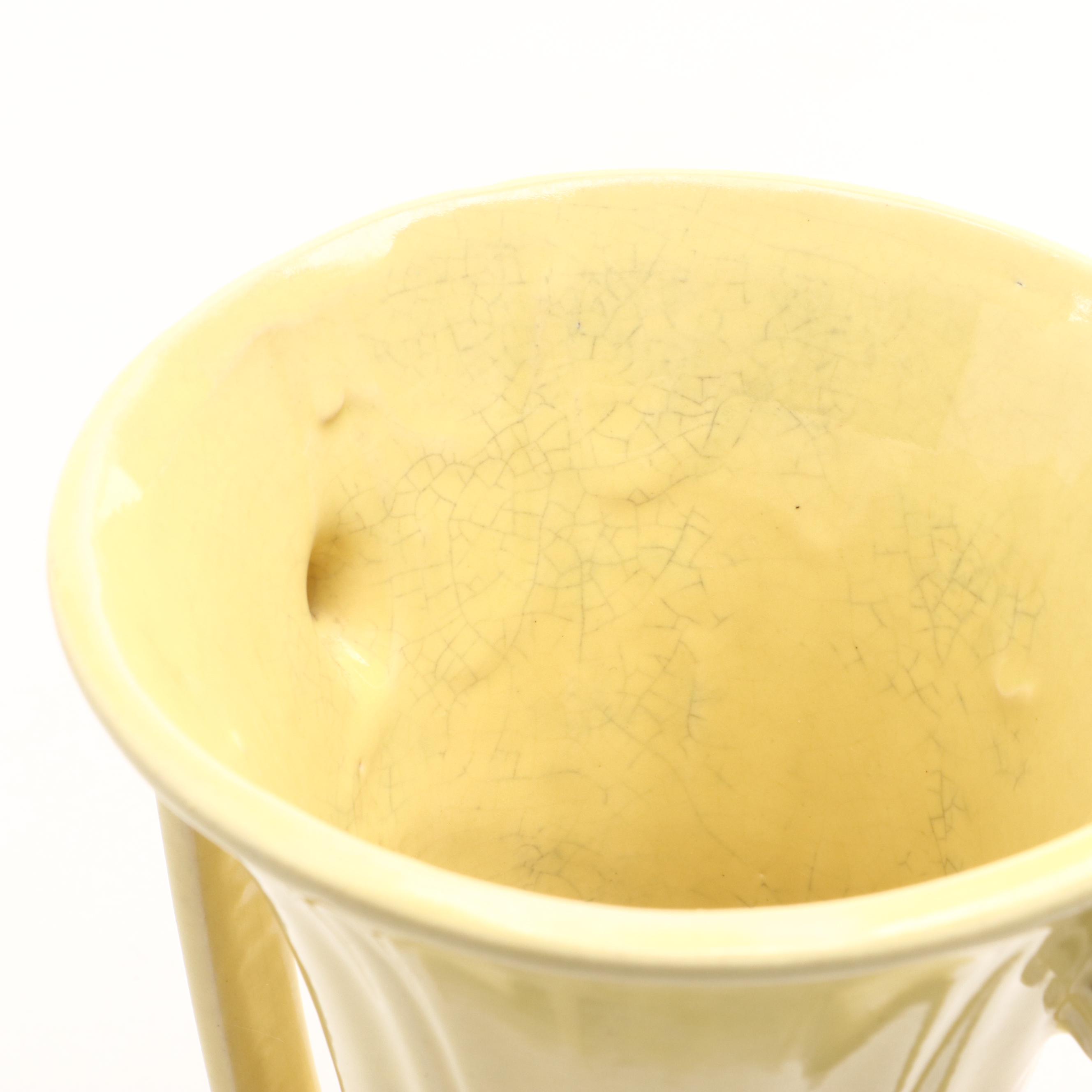 McCoy Pottery Double Handle Vase with More Ceramic Vases and Planters