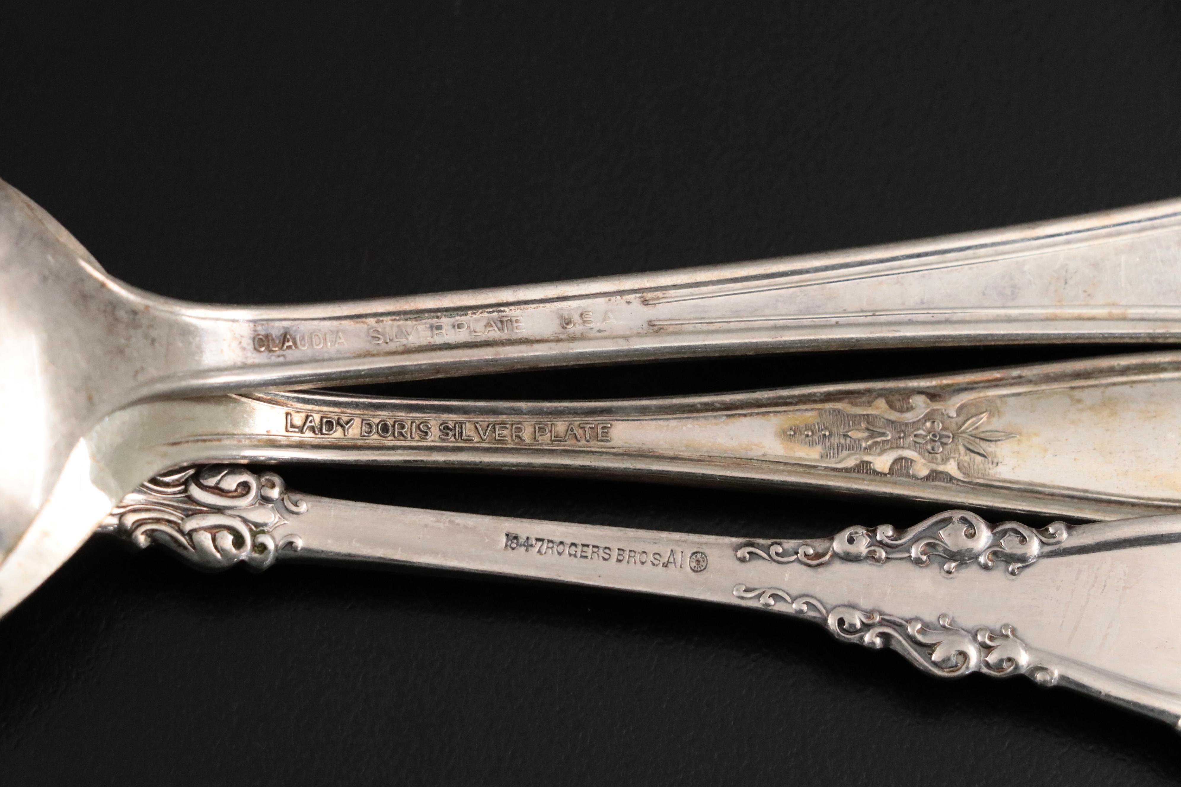 Oneida Community Plate "Adam" Silver Plate Flatware