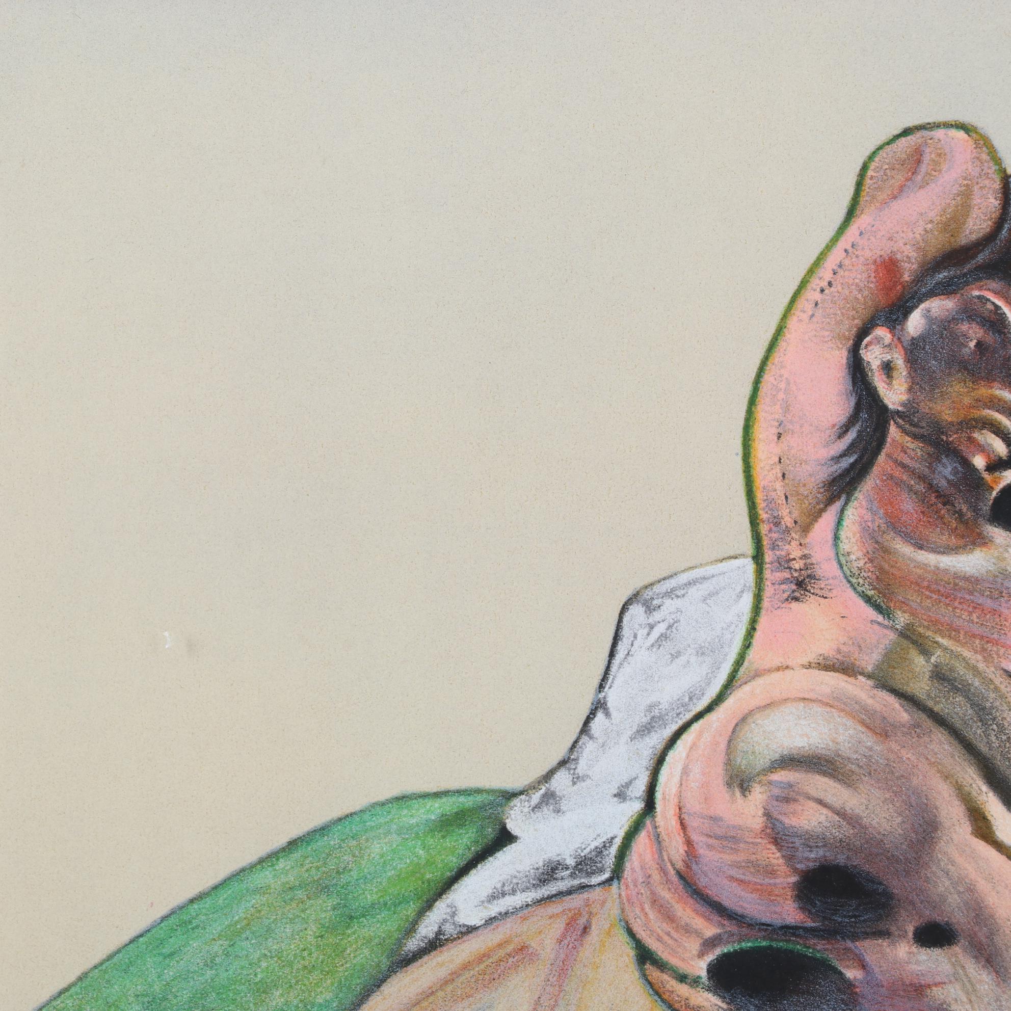 Francis Bacon Color Lithograph "Portrait of Henrietta Moraes," 1966