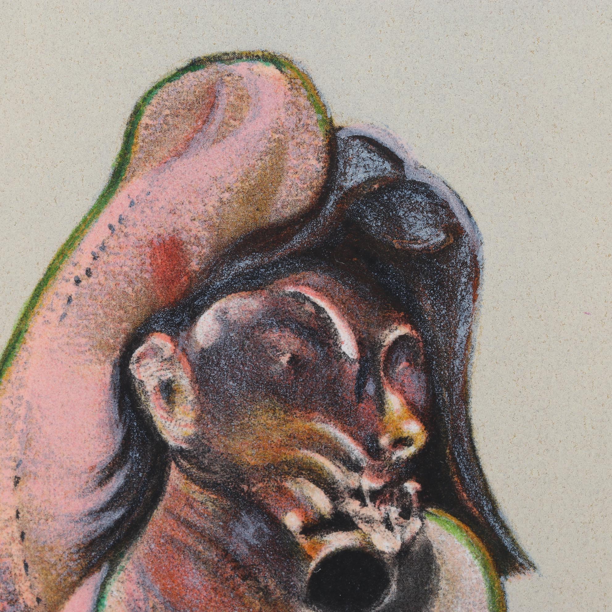 Francis Bacon Color Lithograph "Portrait of Henrietta Moraes," 1966