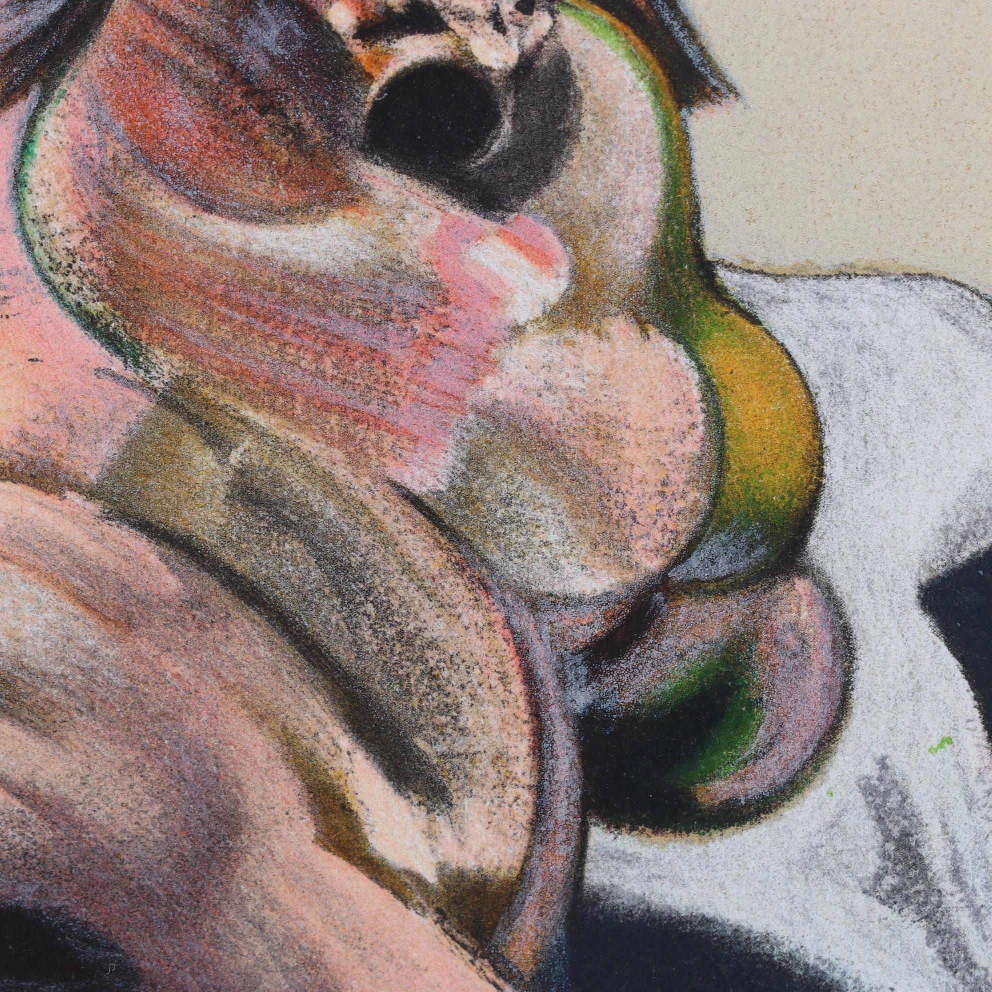 Francis Bacon Color Lithograph "Portrait of Henrietta Moraes," 1966