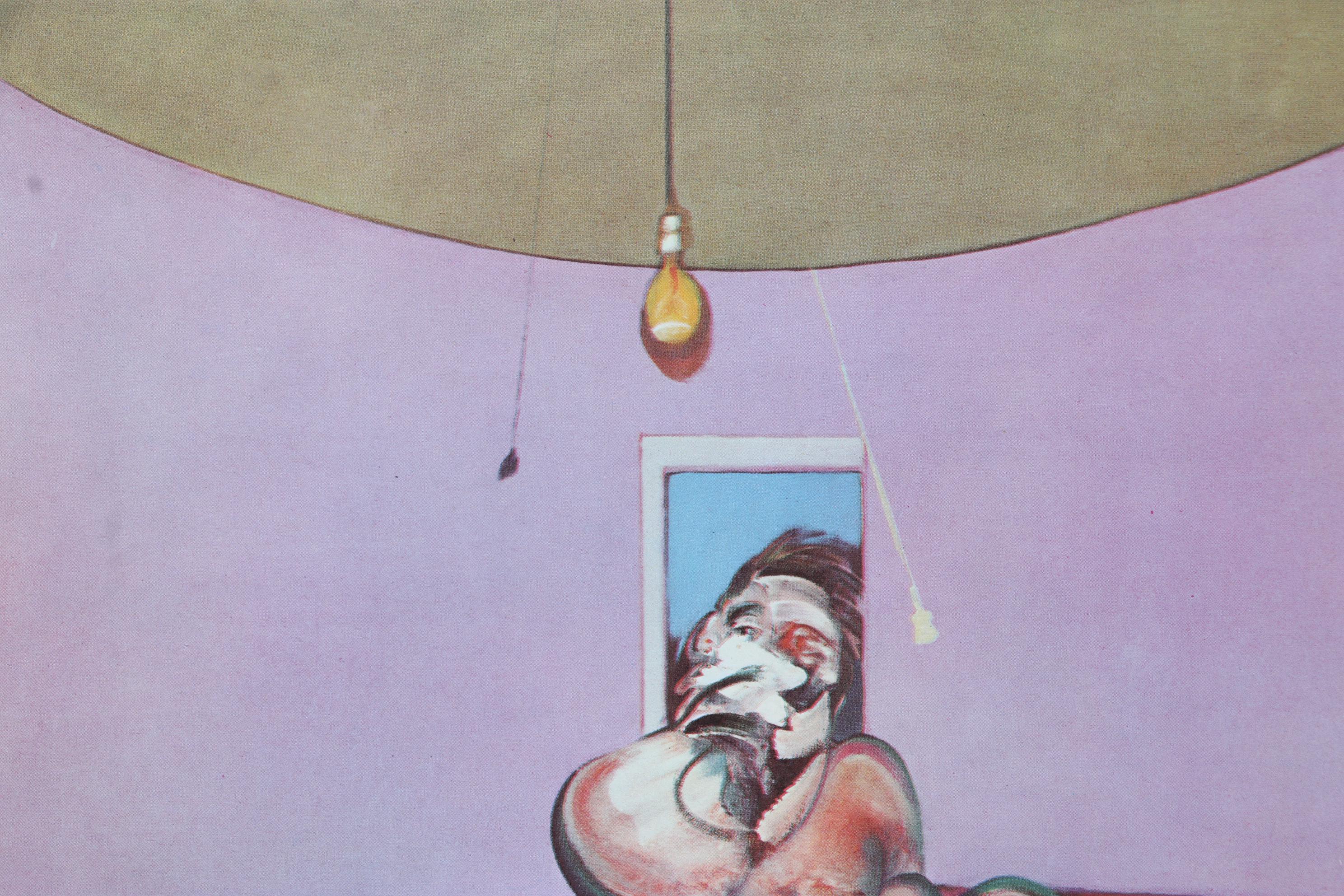 Francis Bacon Color Lithograph "Portrait of George Dyer Talking," 1966
