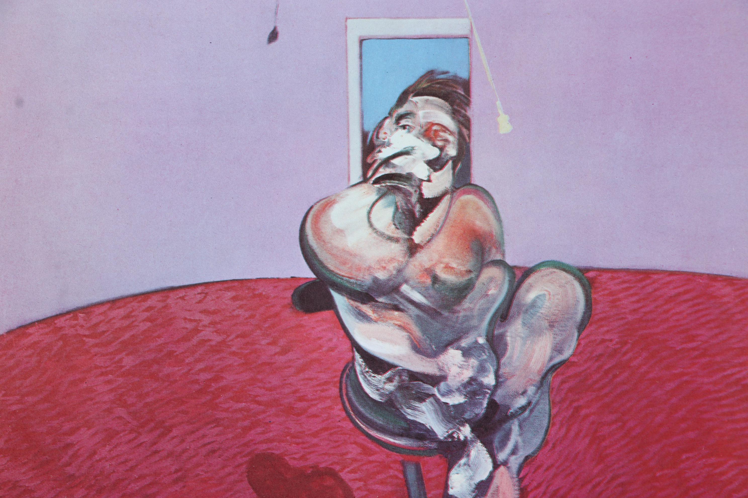 Francis Bacon Color Lithograph "Portrait of George Dyer Talking," 1966