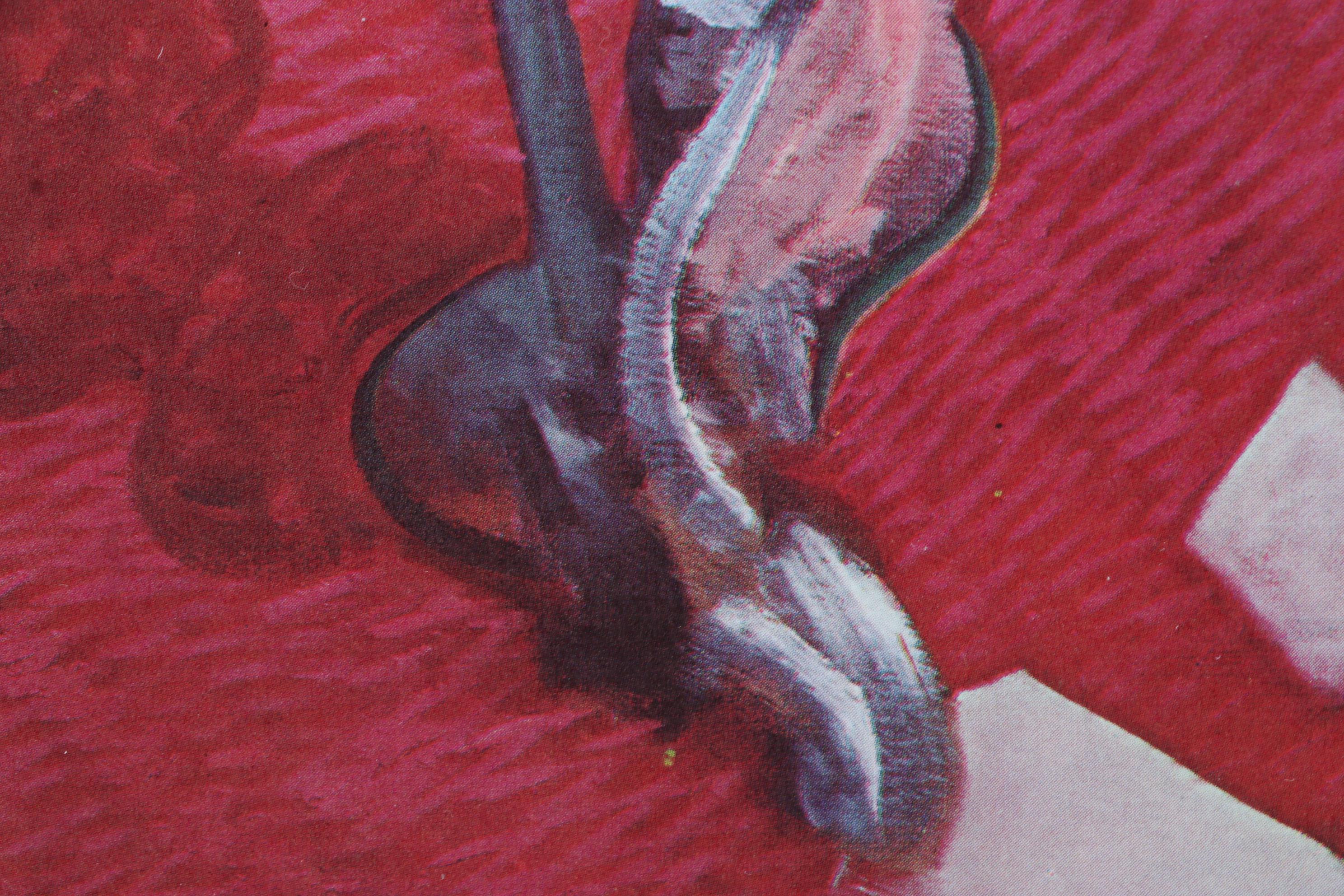 Francis Bacon Color Lithograph "Portrait of George Dyer Talking," 1966