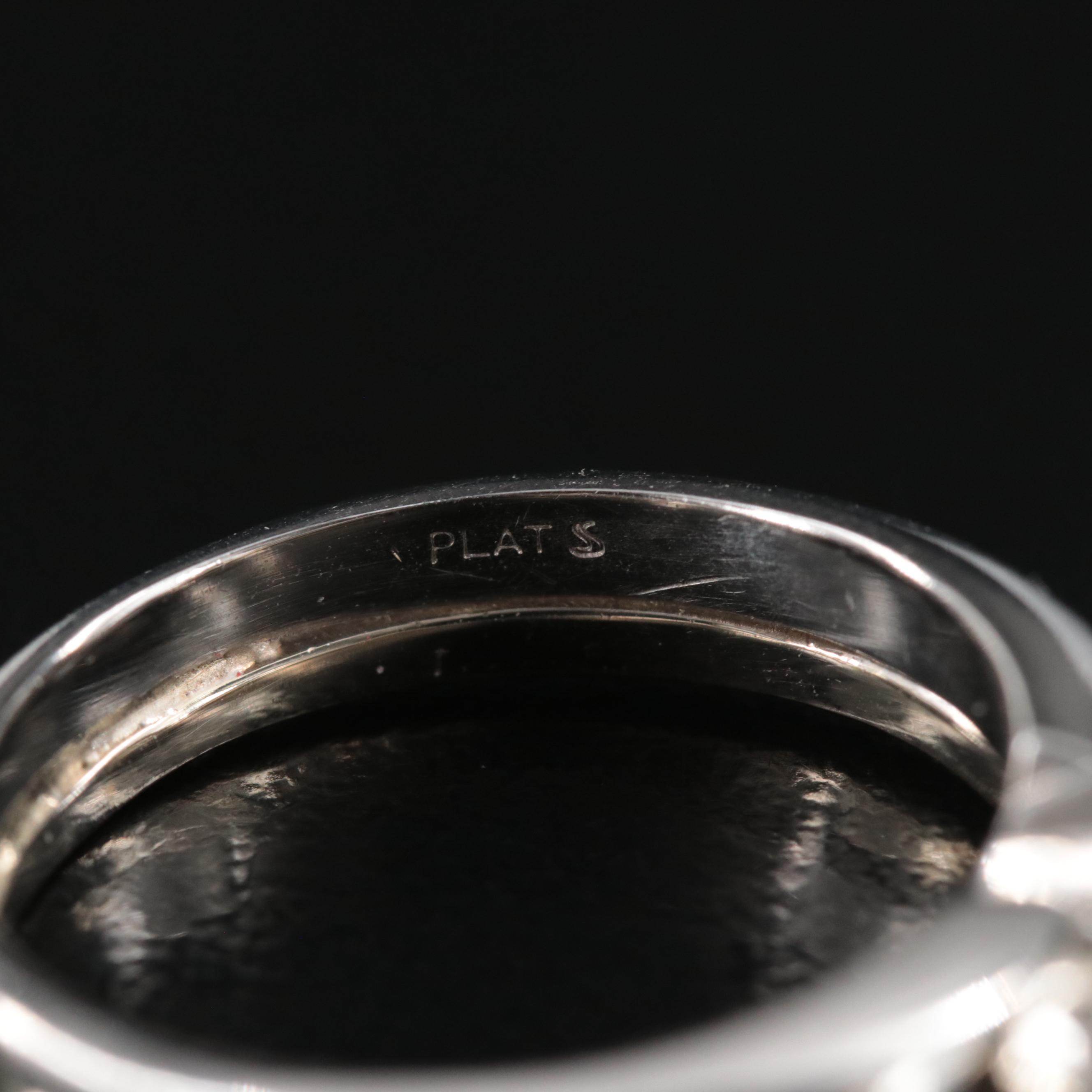 Platinum and 14K 2.31 CT Ceylon Alexandrite and Diamond Ring with GIA Report