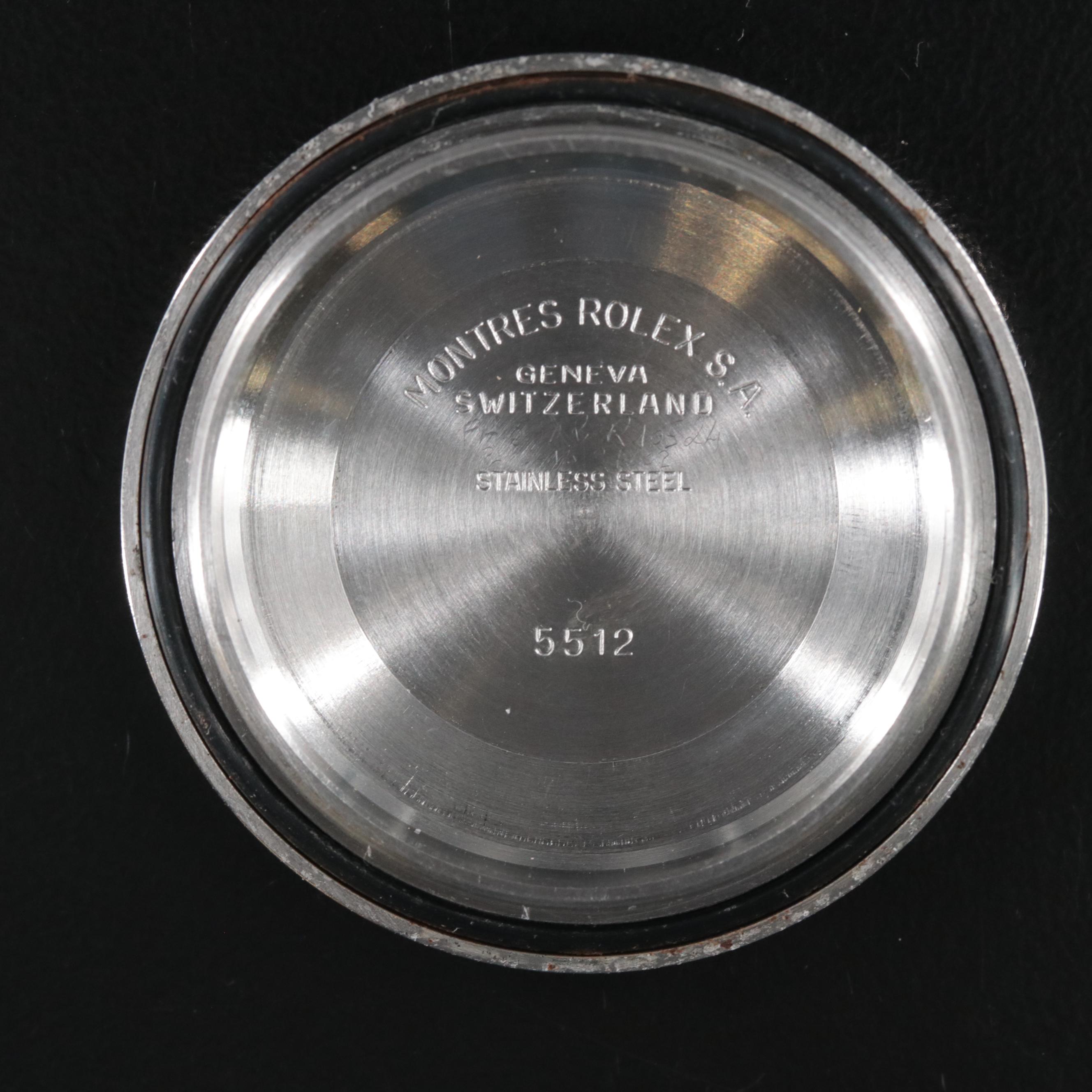 1966 Rolex Submariner Stainless Steel Watch