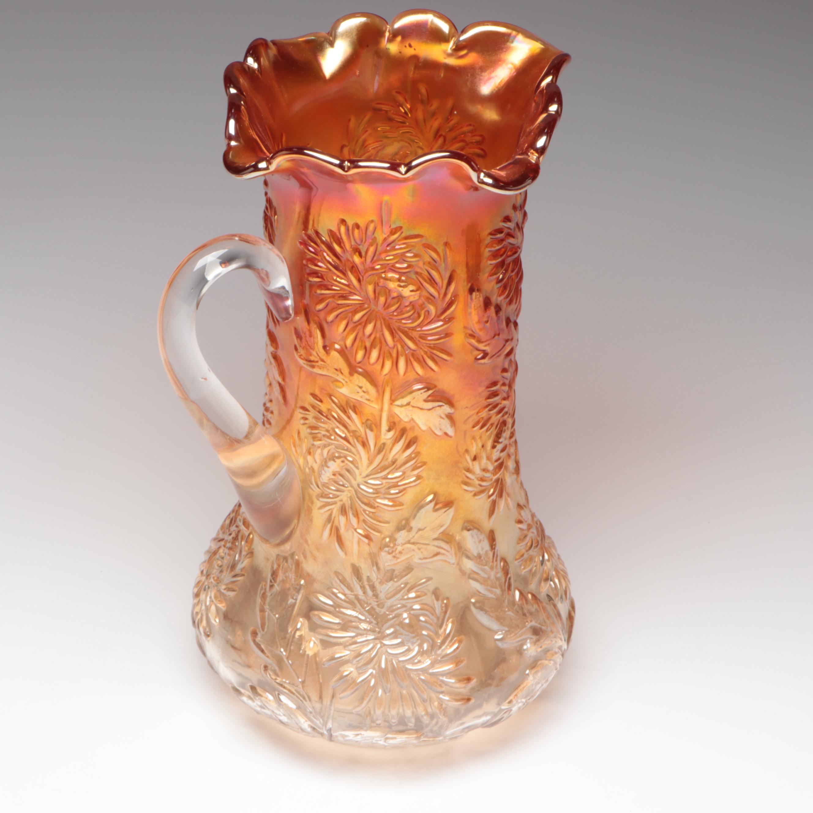 Federal Glass "Normandie (Iridescent)" Glass Sherbert Glasses with More