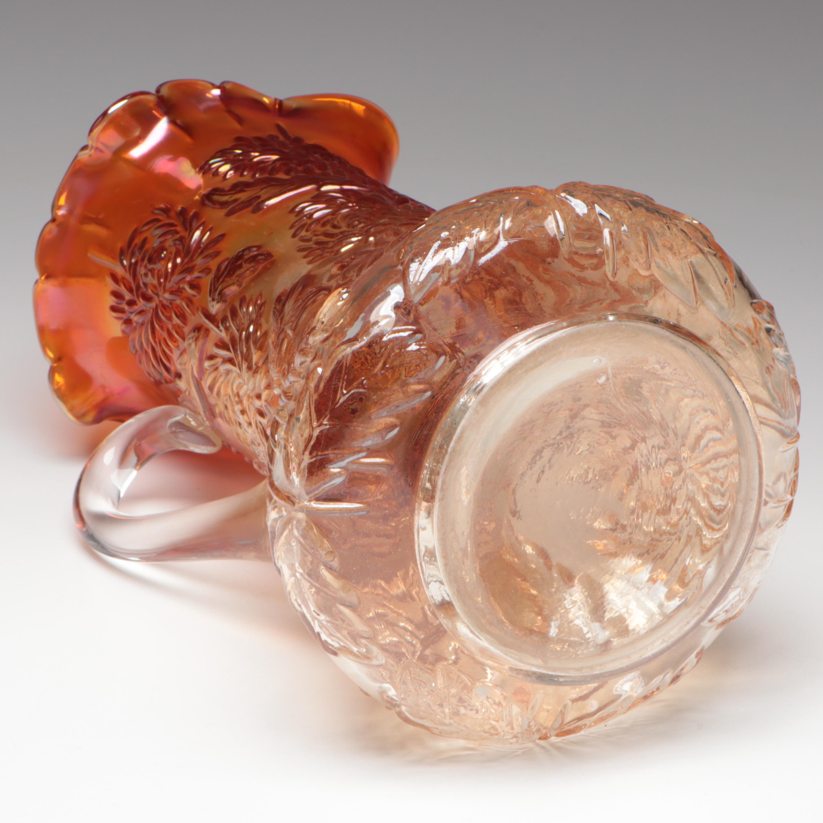 Federal Glass "Normandie (Iridescent)" Glass Sherbert Glasses with More