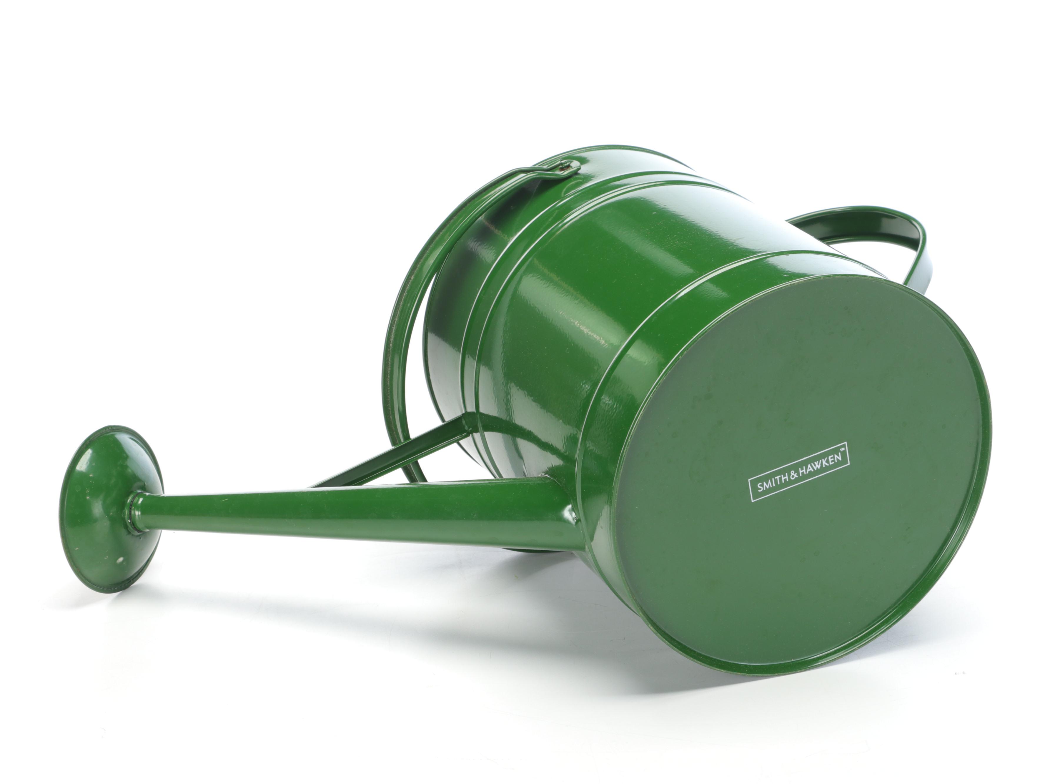 Smith & Hawken Green Metal Watering Can