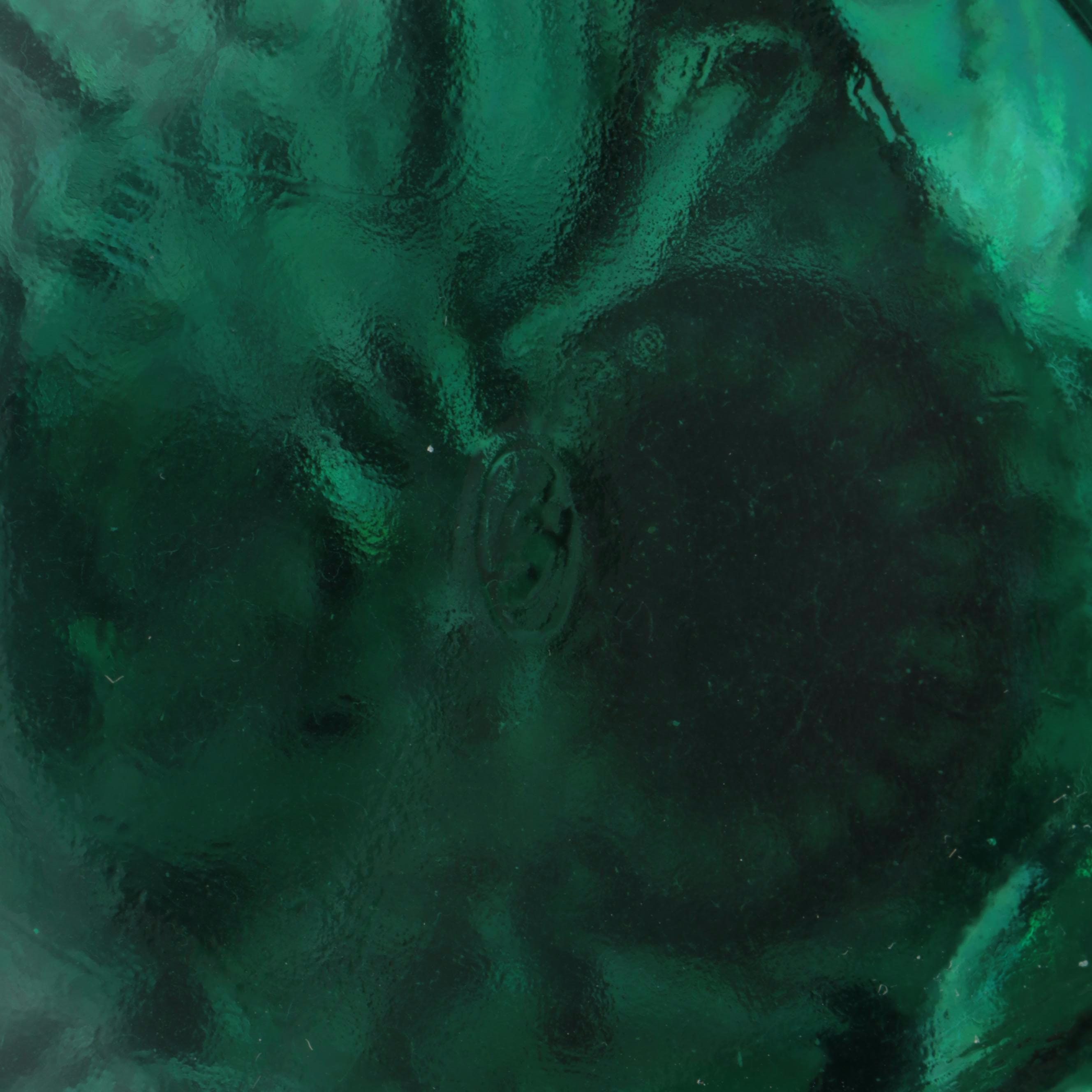 Fenton "Heavy Iris" Carnival Glass Pitcher and Tumblers, 2000