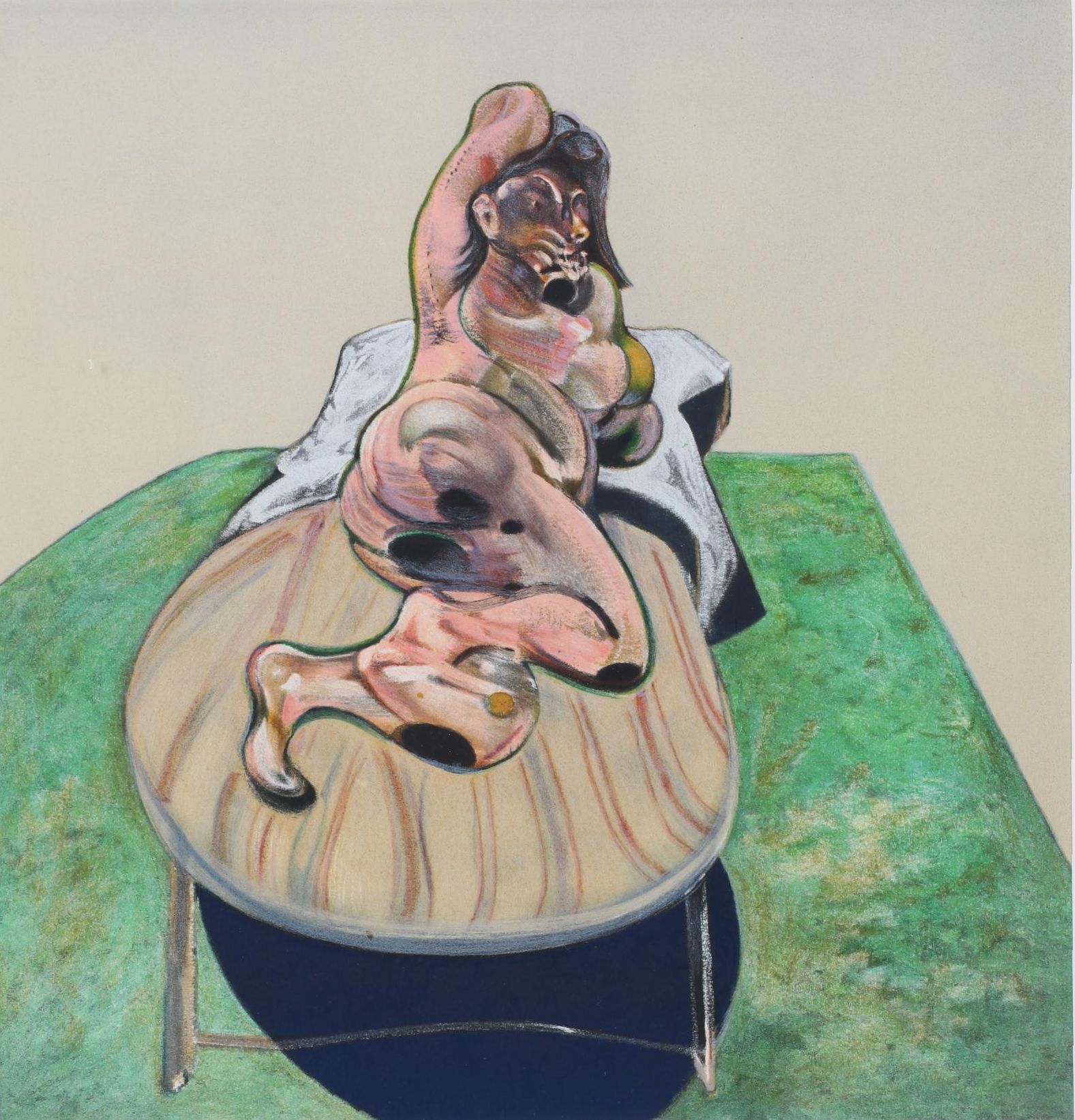 Francis Bacon Color Lithograph "Portrait of Henrietta Moraes," 1966