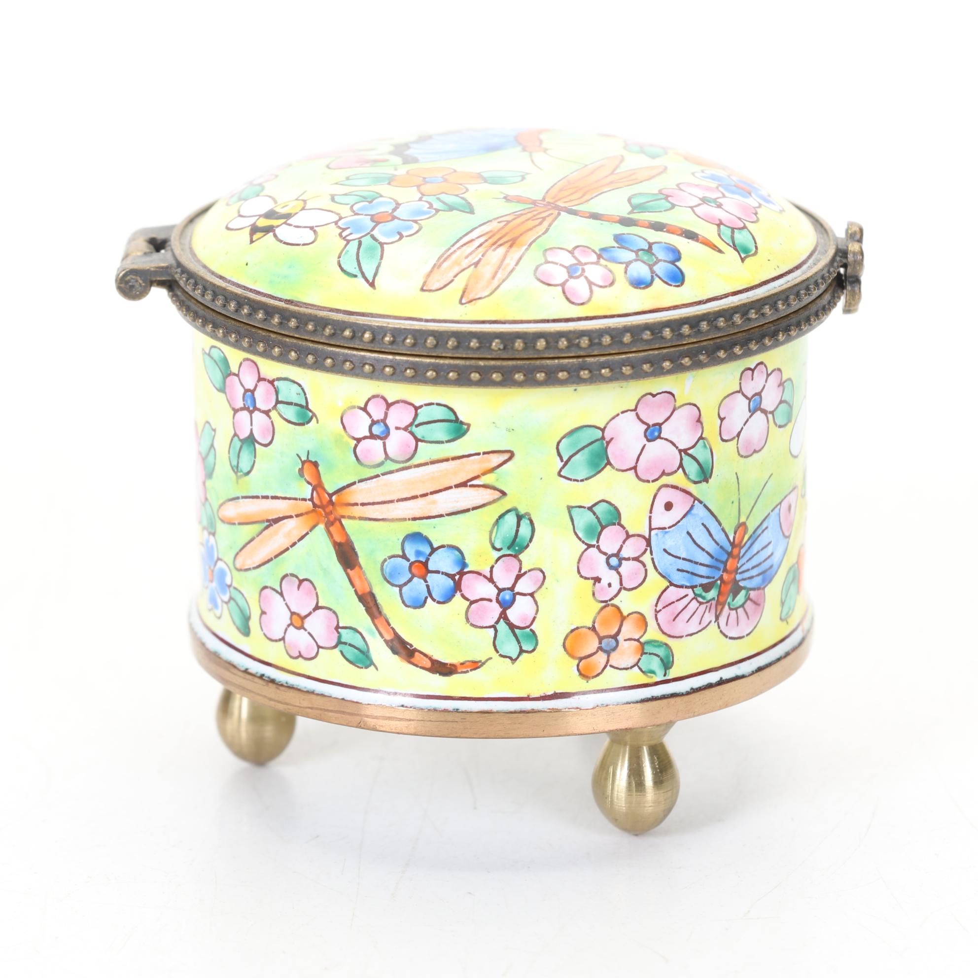 Kelvin Chen Enamel Postage Stamp Dispenser EBTH