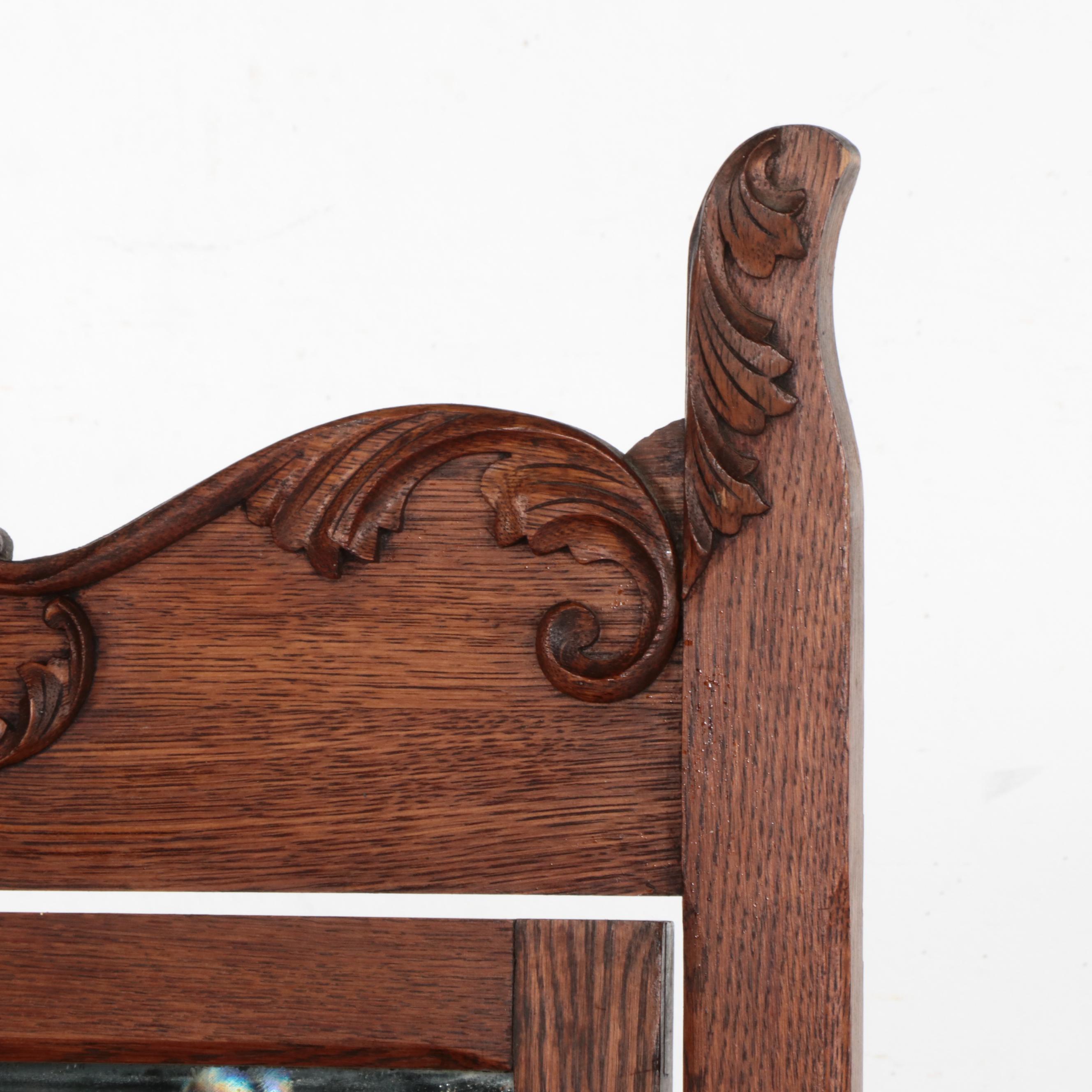 Zanesville Furniture Co. Victorian Oak ThreeDrawer Dresser, Late 19th