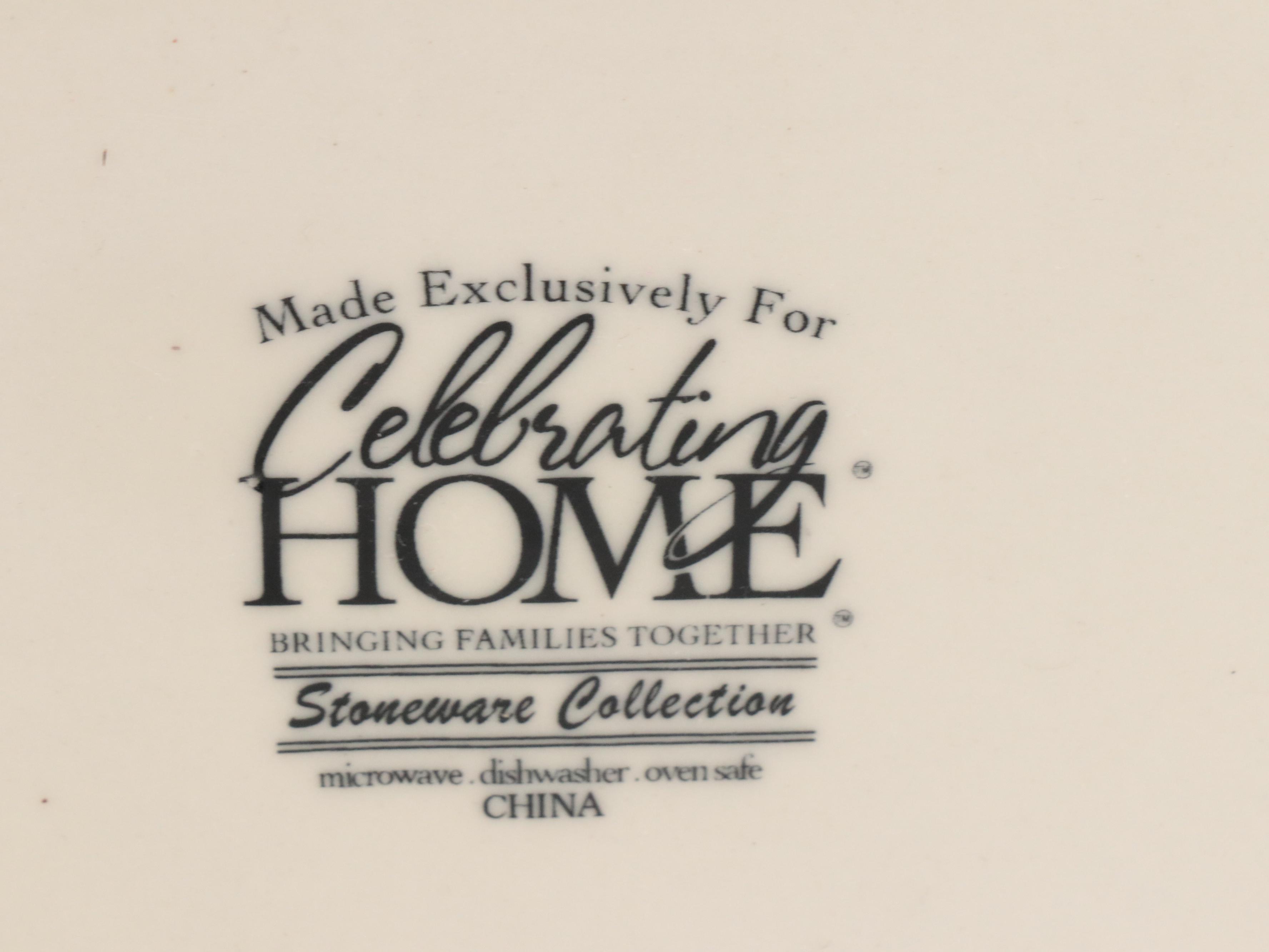 Celebrating Home Fruit Motif Ceramic Pitcher and Lidded Bowl with More