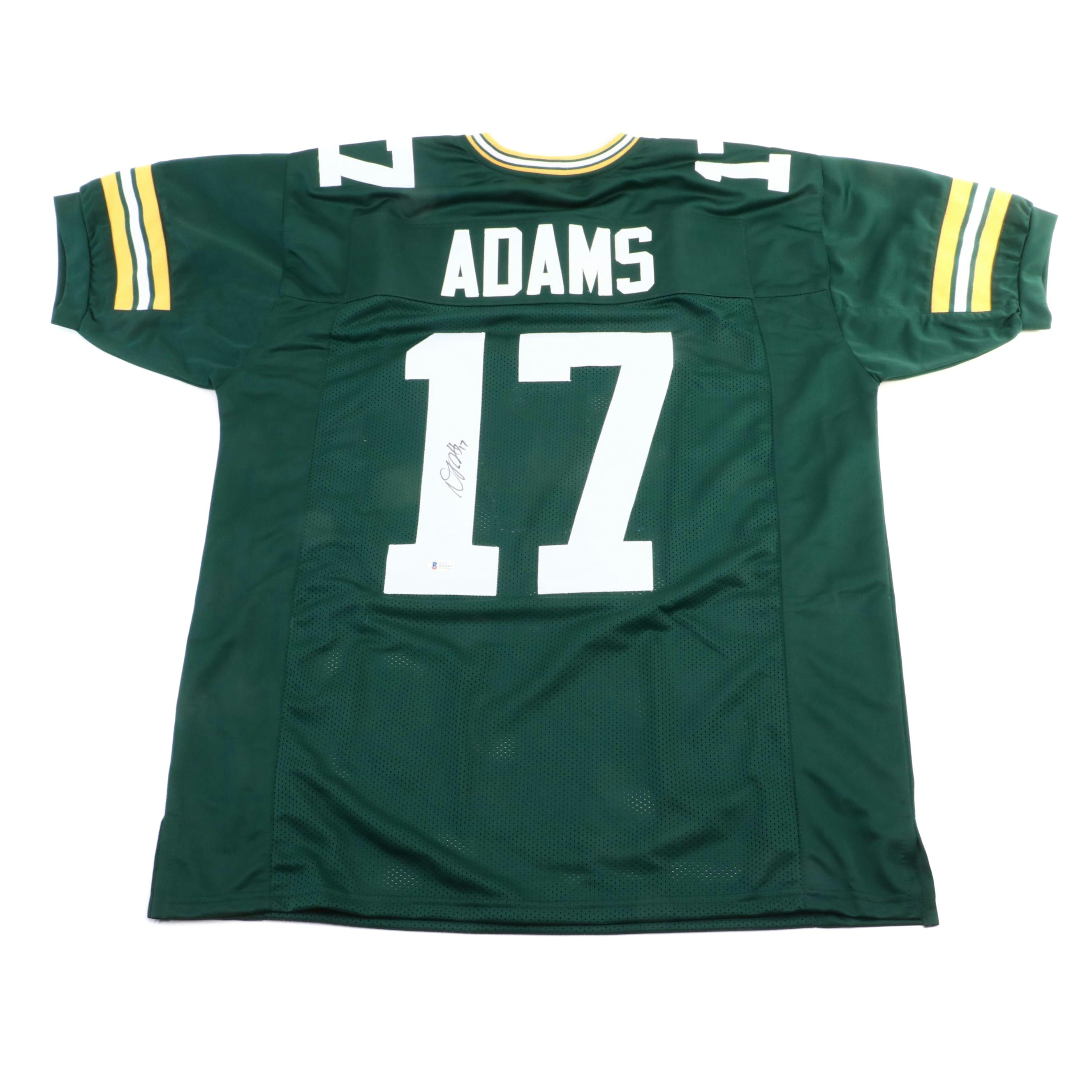 Davante Adams Signed Green Bay Packers Football Jersey