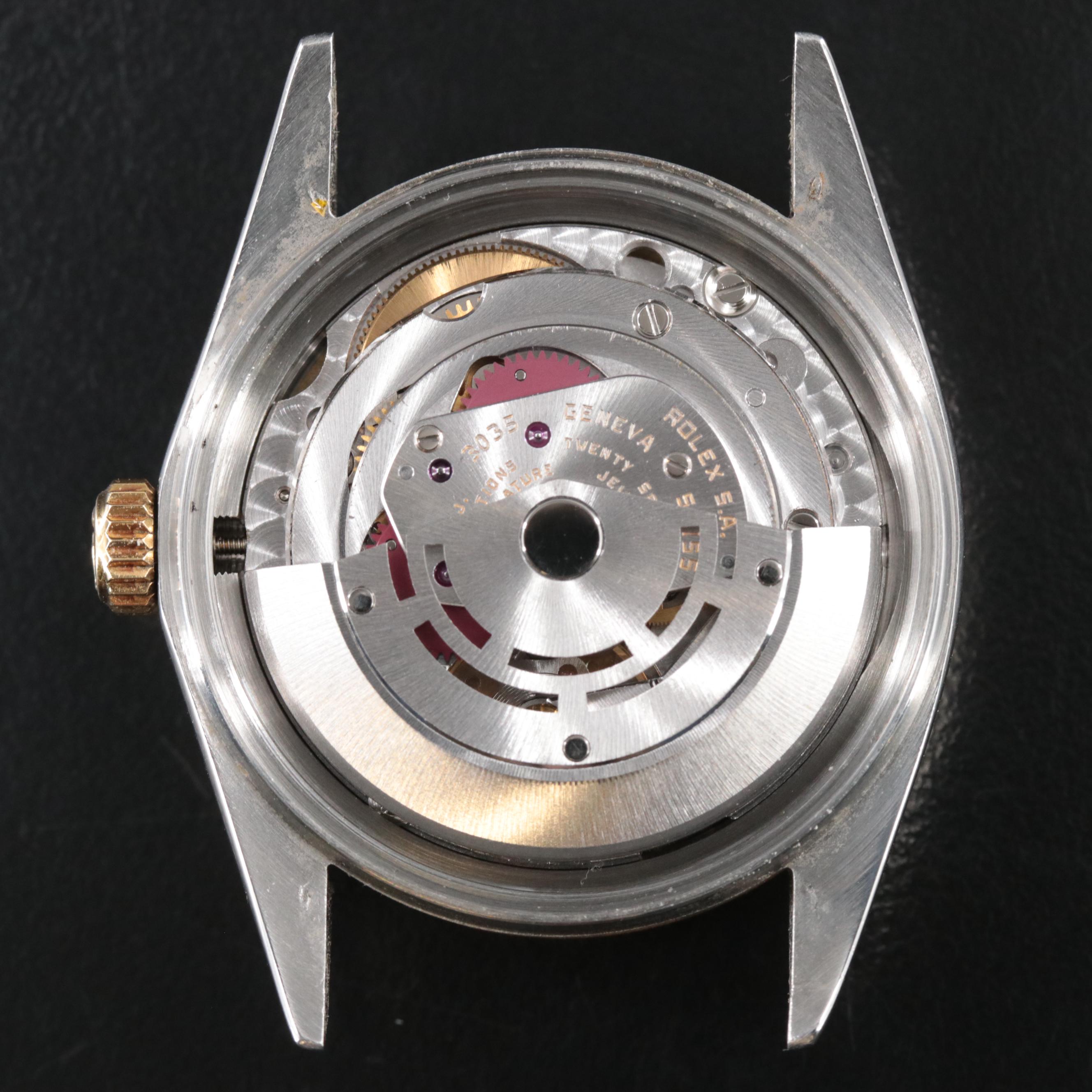 1985 Rolex Roman Dial Two-Tone Datejust Watch