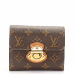 Louis Vuitton Joey Monogram Canvas  Trifold Wallet