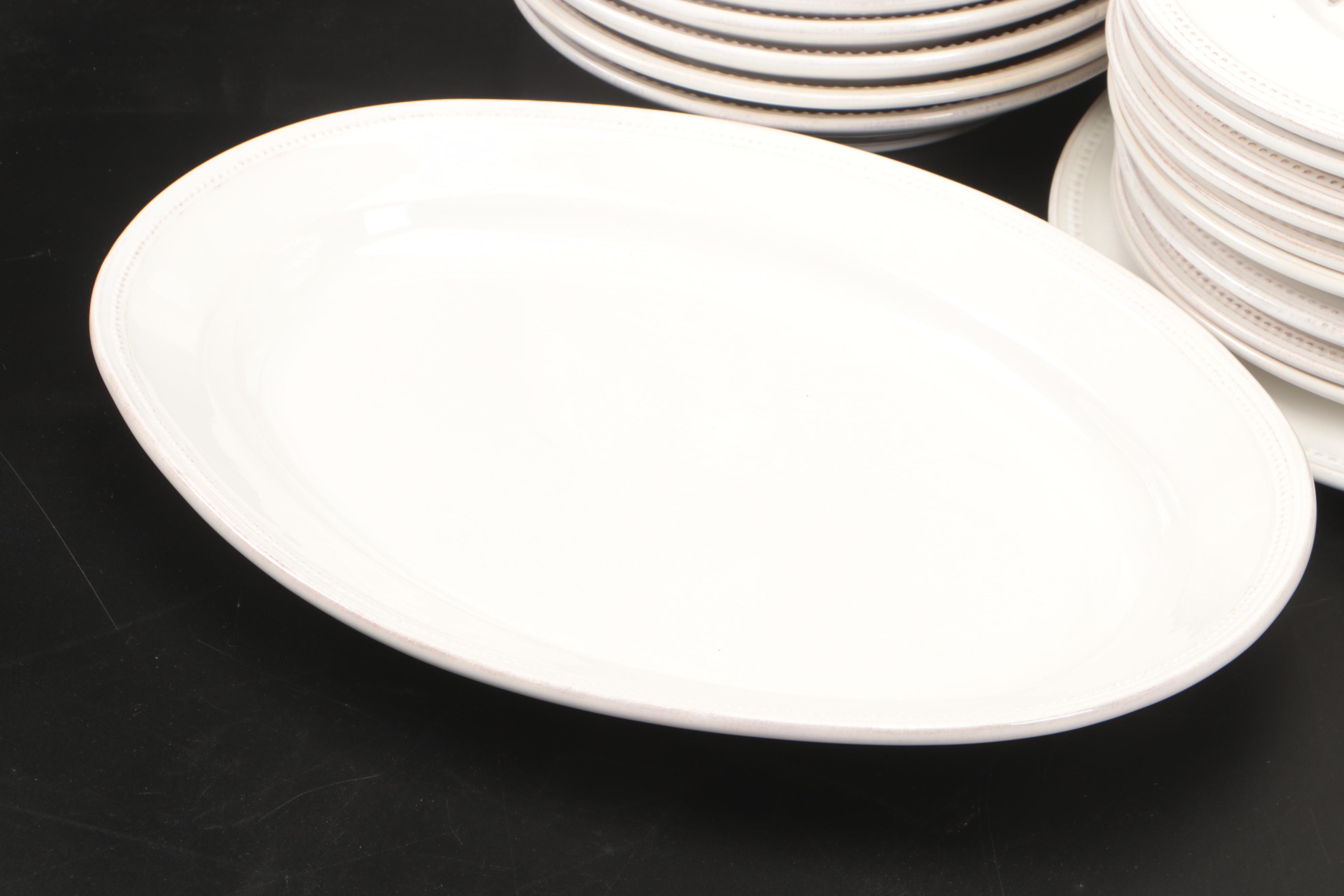Sur La Table "Pearl" Stoneware Dinnerware
