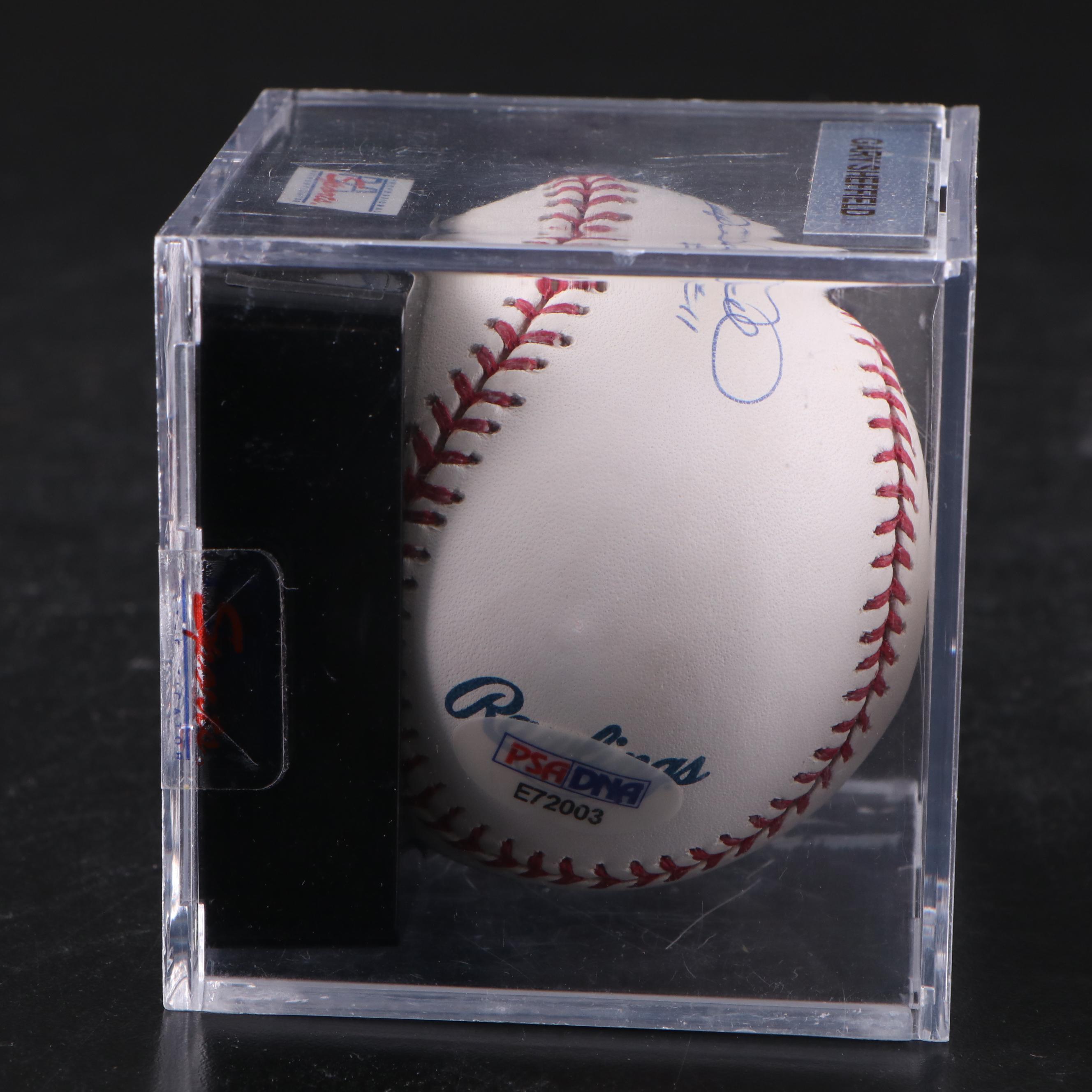 Gary Sheffield and Joe Girardi Signed Rawlings Official Major League Baseballs