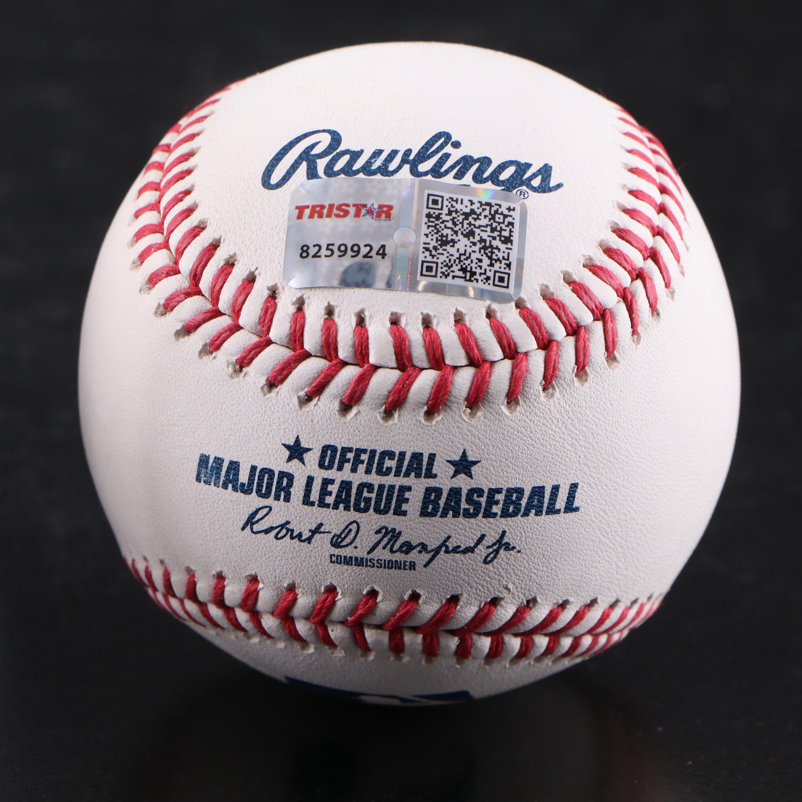 Gary Sheffield and Joe Girardi Signed Rawlings Official Major League Baseballs