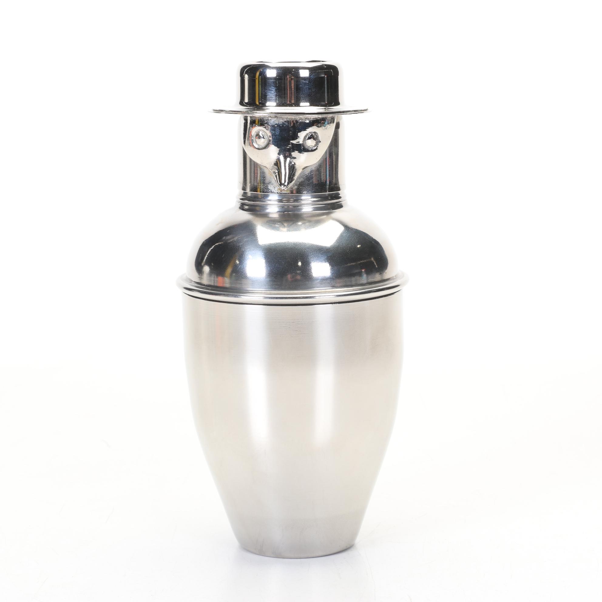 Blenko Cobalt "Dimple" Tumblers, Crackle Aqua "Dimple" Glasses & Novelty Shaker