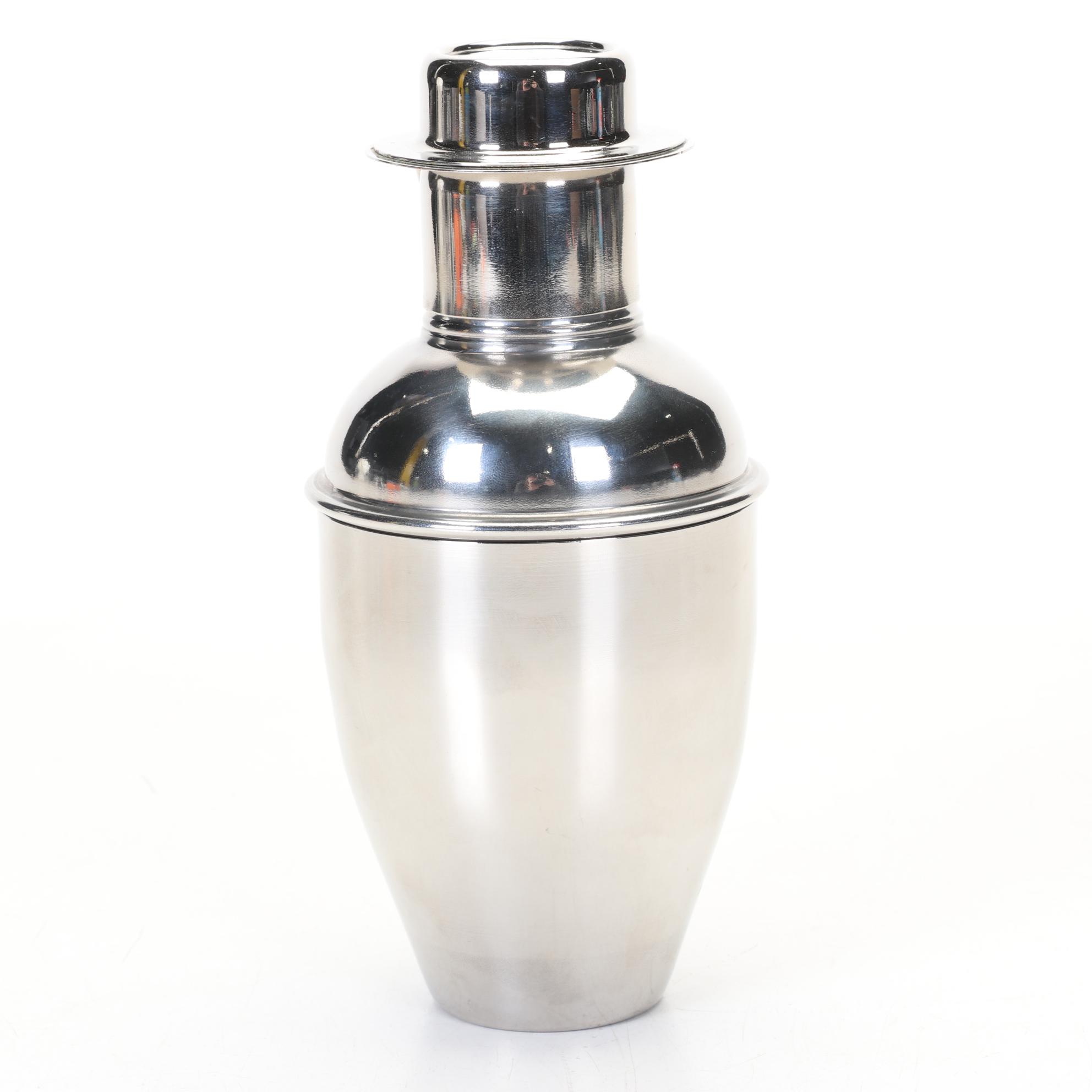 Blenko Cobalt "Dimple" Tumblers, Crackle Aqua "Dimple" Glasses & Novelty Shaker