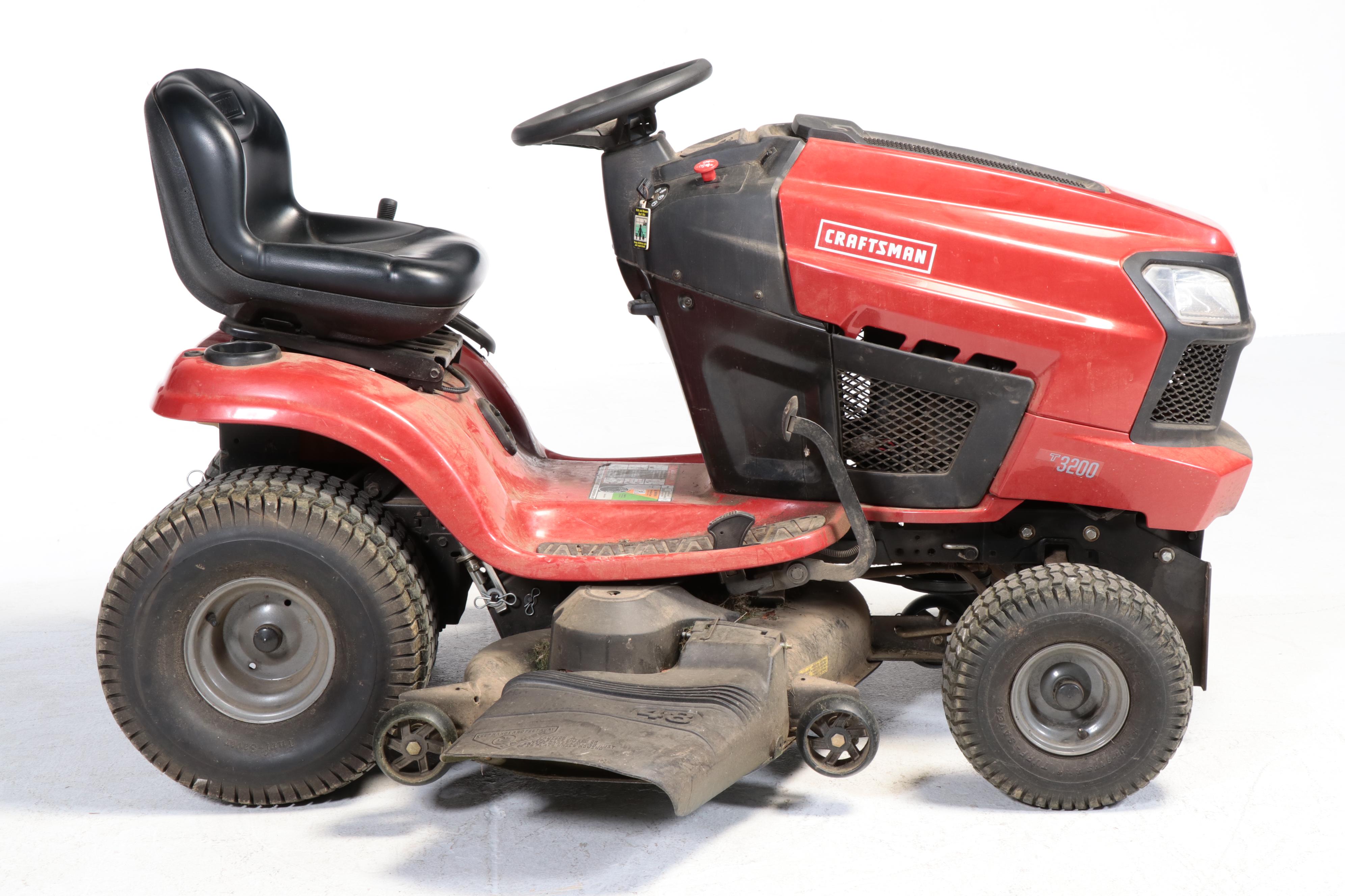 Craftsman T3200 48" Deck Riding Lawnmower