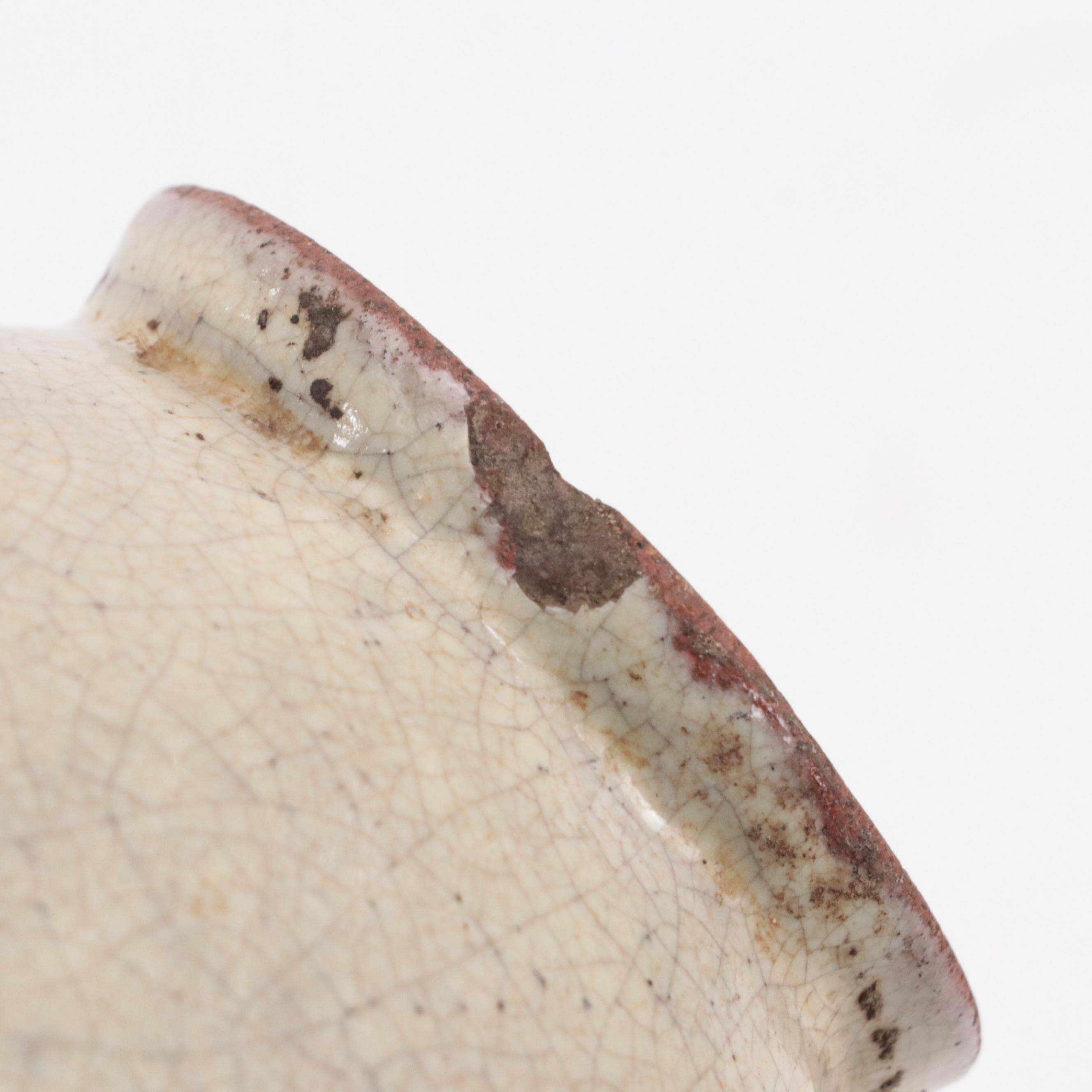 Hand-Painted Majolica Pottery Jugs and Quatrefoil Bowl