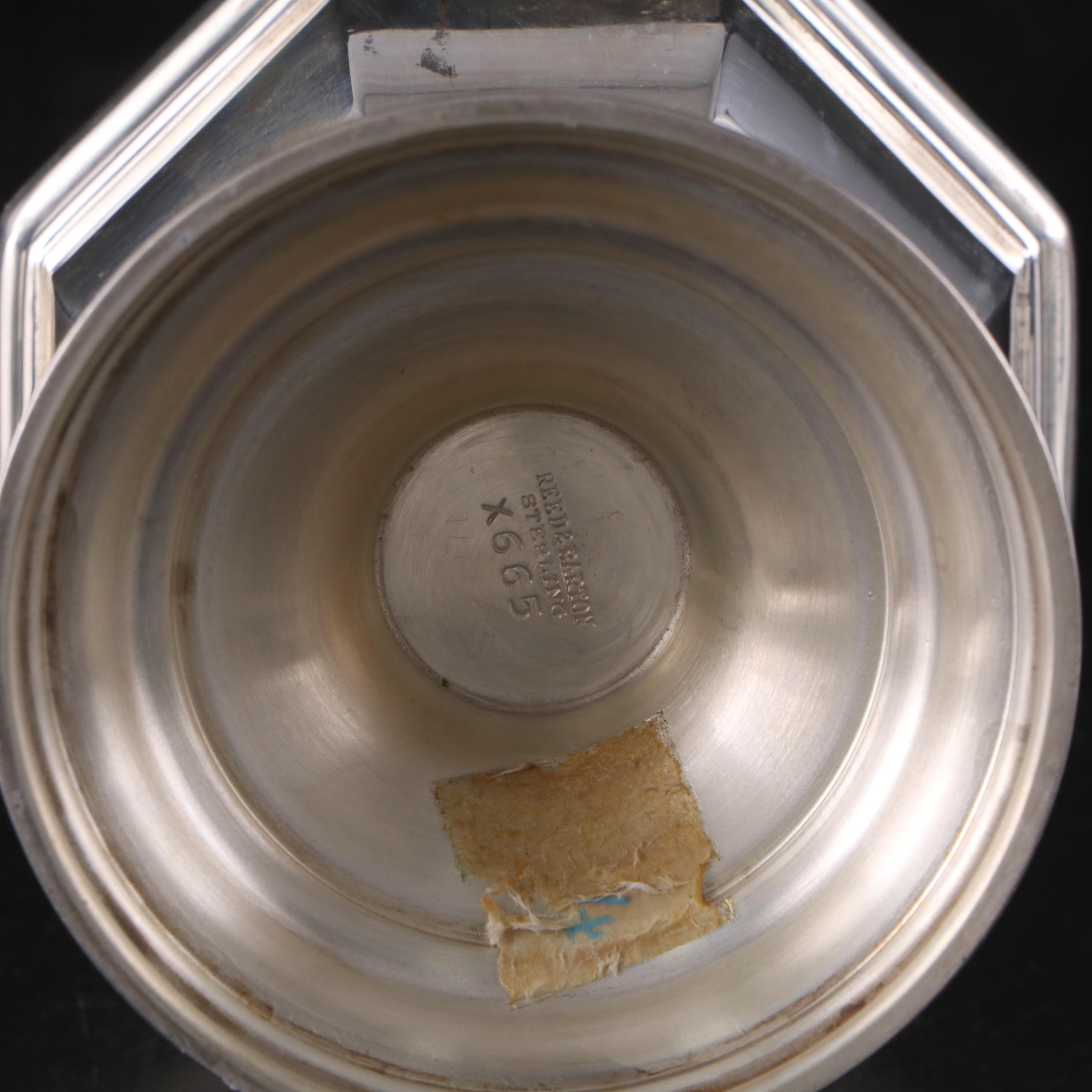 Reed & Barton Muffineer and Other Sterling Silver Tableware