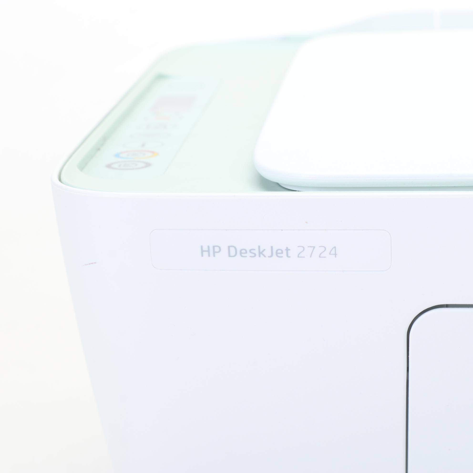 HP DeskJet 2724 White Printer