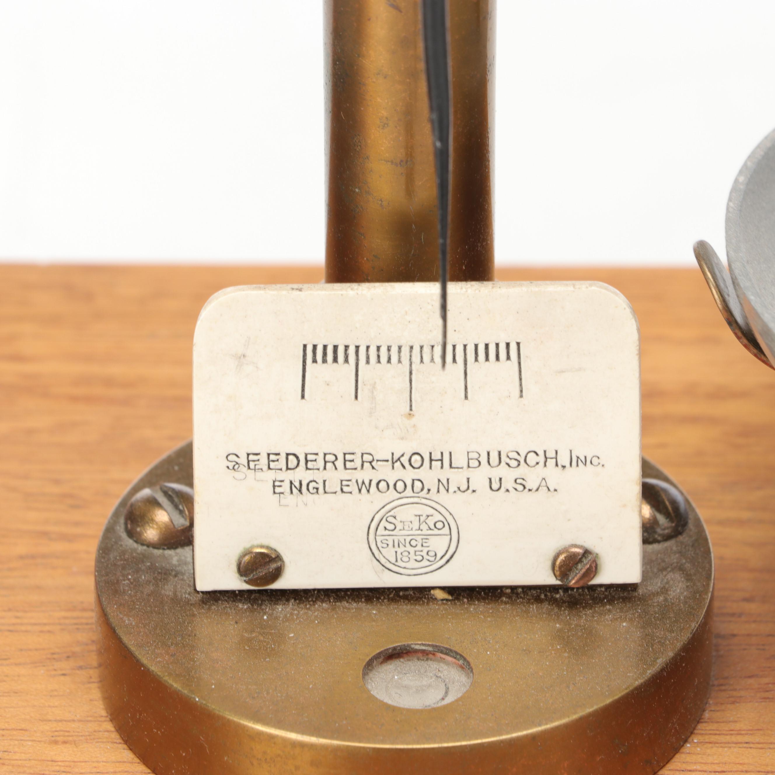 Seederer-Kohlbusch Balance Scale, Early 20th Century