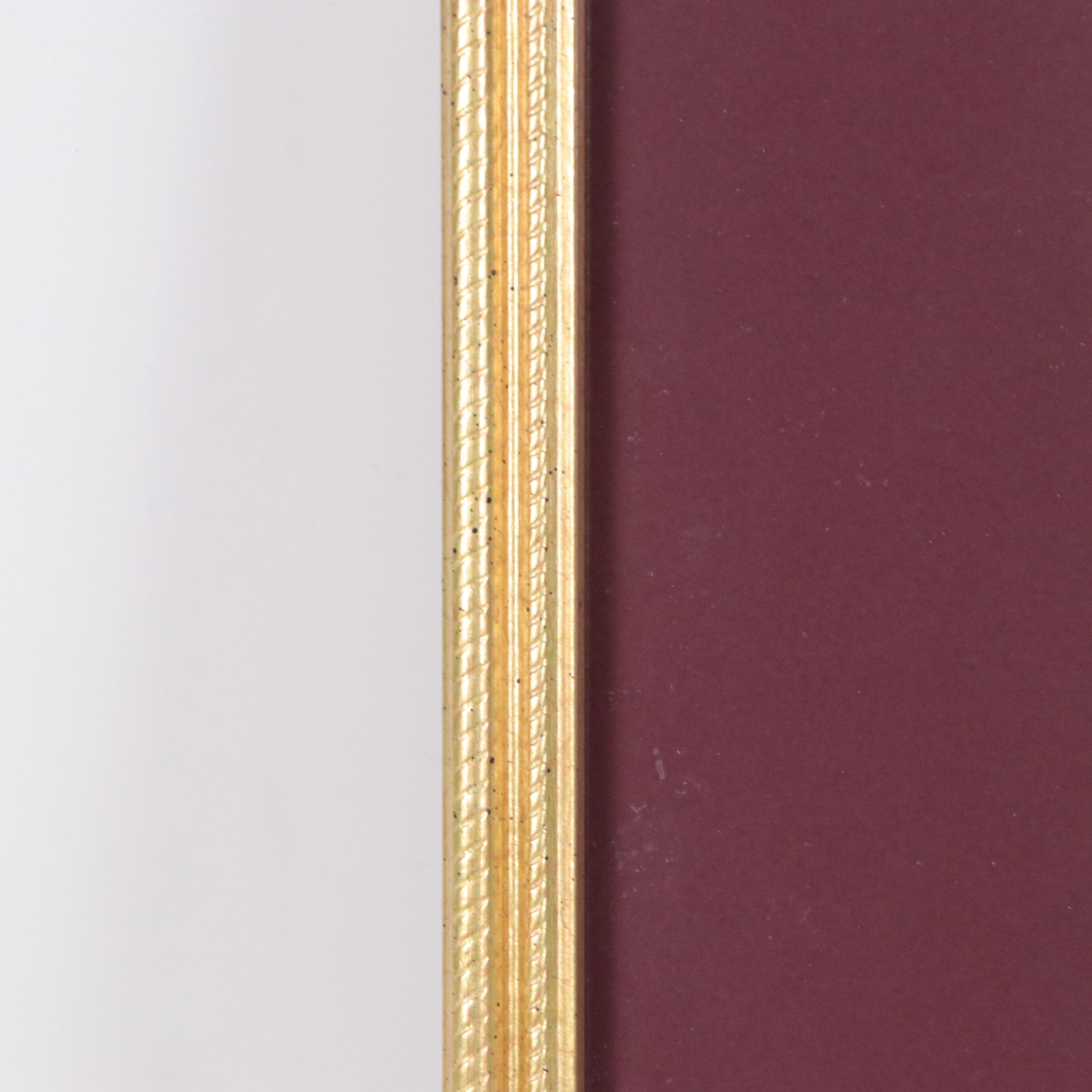 King Charles III Watercolor Painting "Cottage with Spring Flowers, Sutherland"