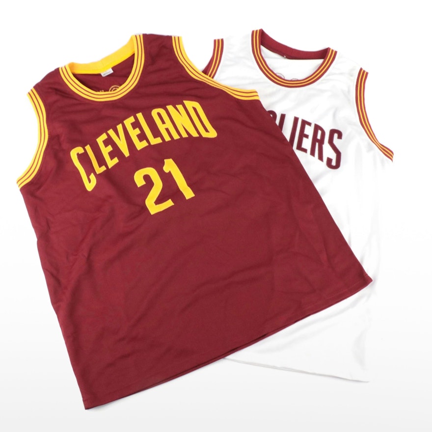 Andrew Wiggins Signed Cleveland Cavaliers Basketball Jerseys