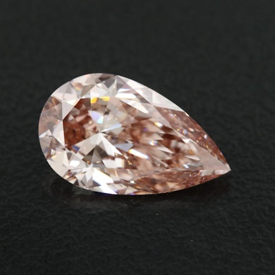 Loose 3.01 CT Lab Grown Fancy Pink Diamond