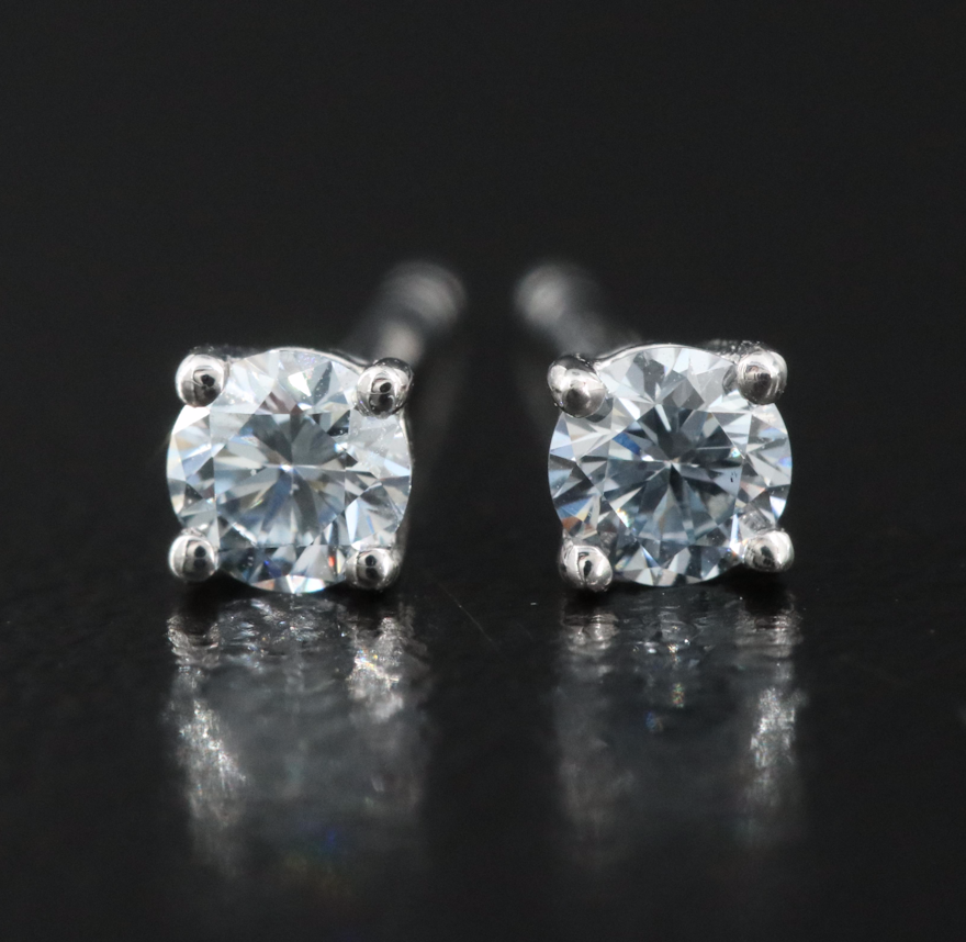 14K 0.28 CTW Lab Grown Diamond Stud Earrings