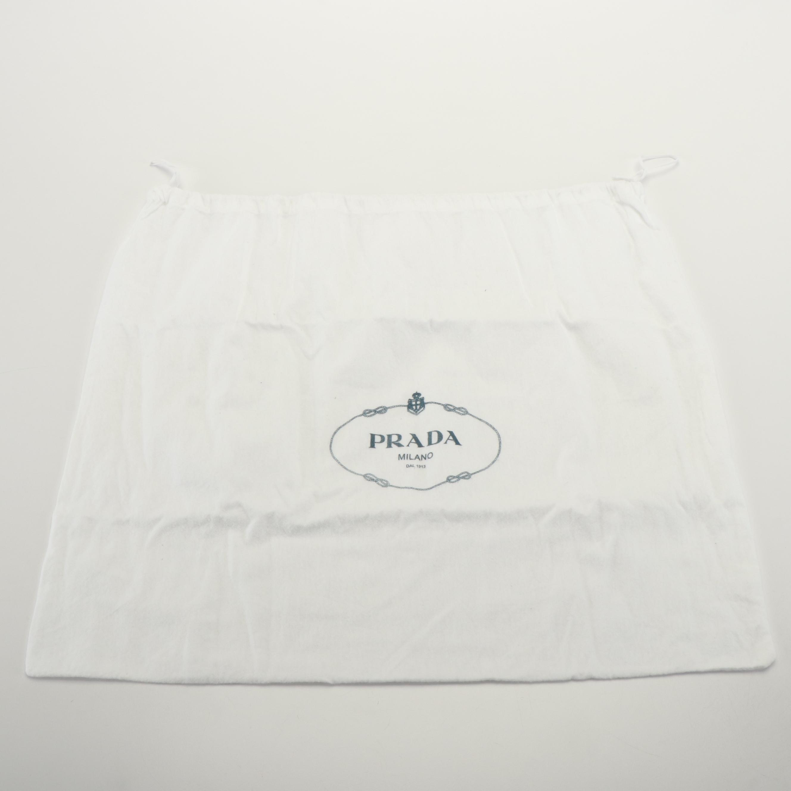 Prada Satchel in Beige Vitello Shine Leather